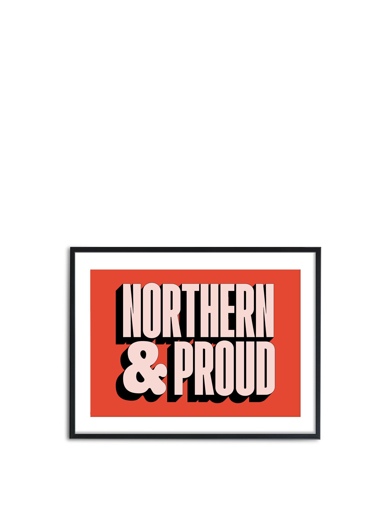 Northern Proud Red A3 Print
