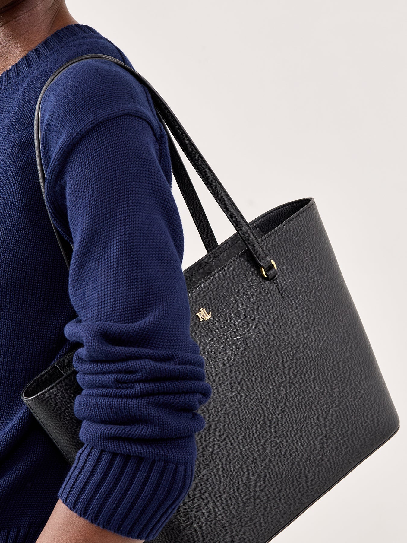 Karly Shopper Tote Medium BLACK