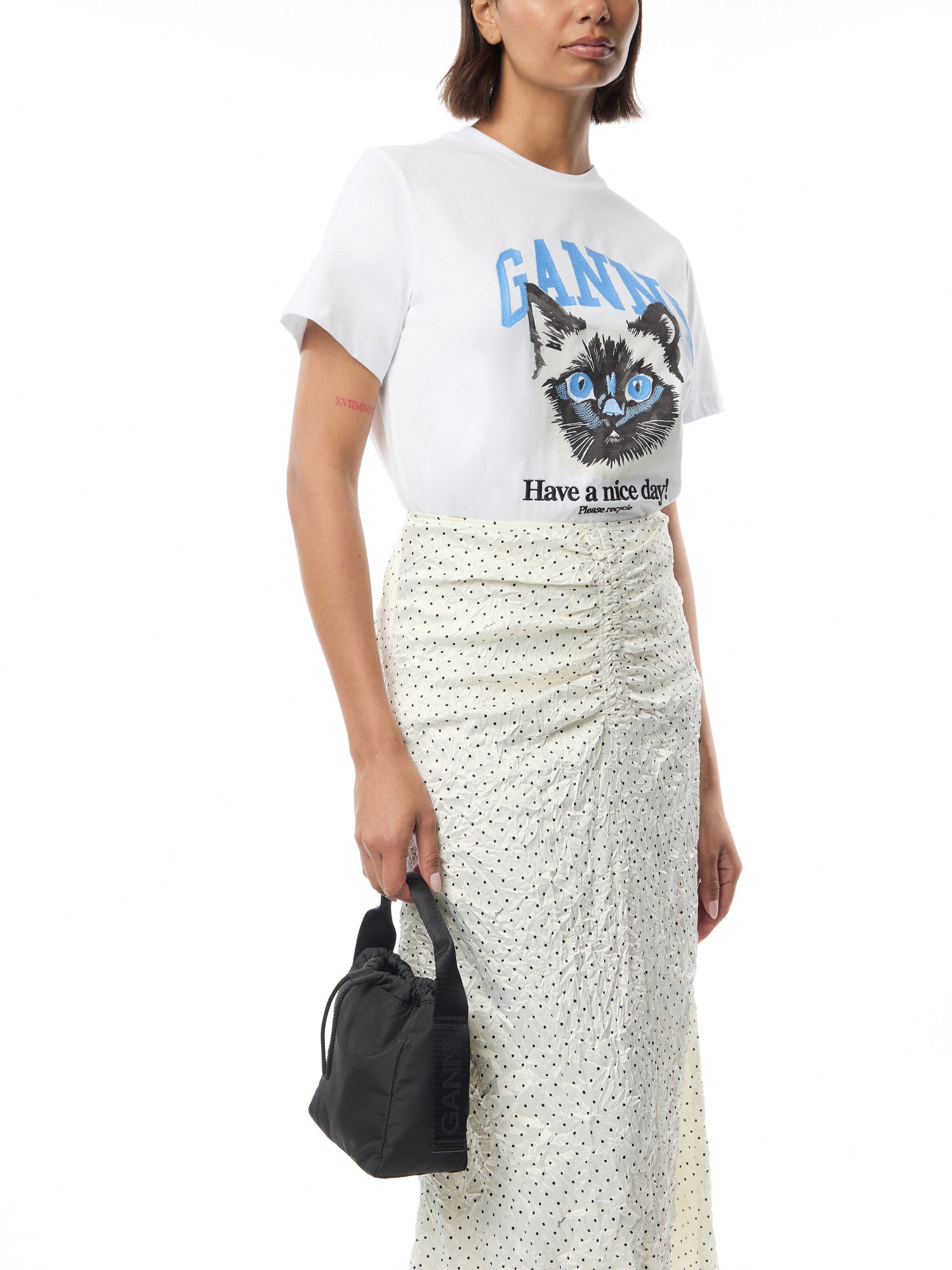 Recycled Tech Pouch Black