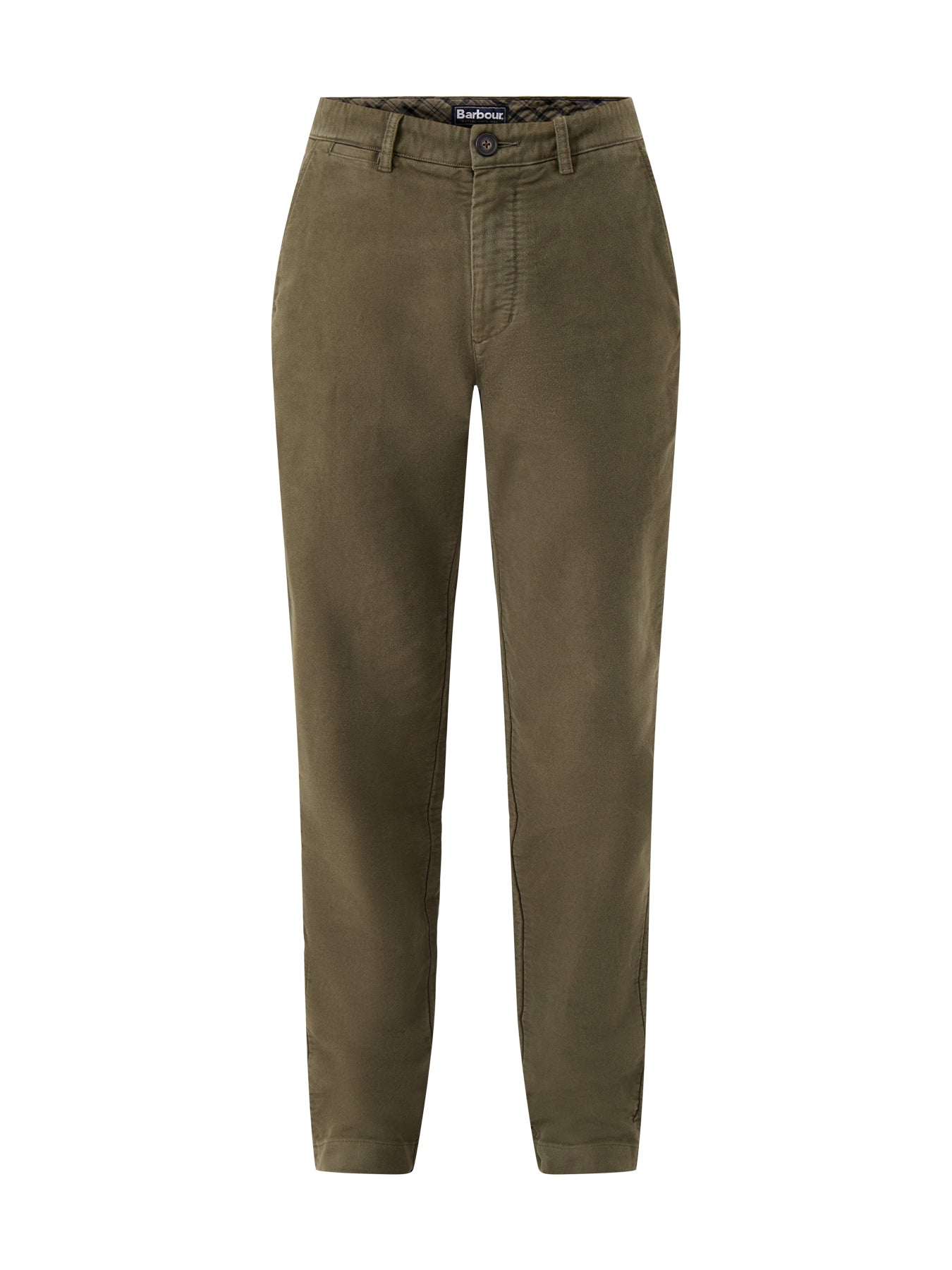 Moleskin Tailored Trouser Dark Olive