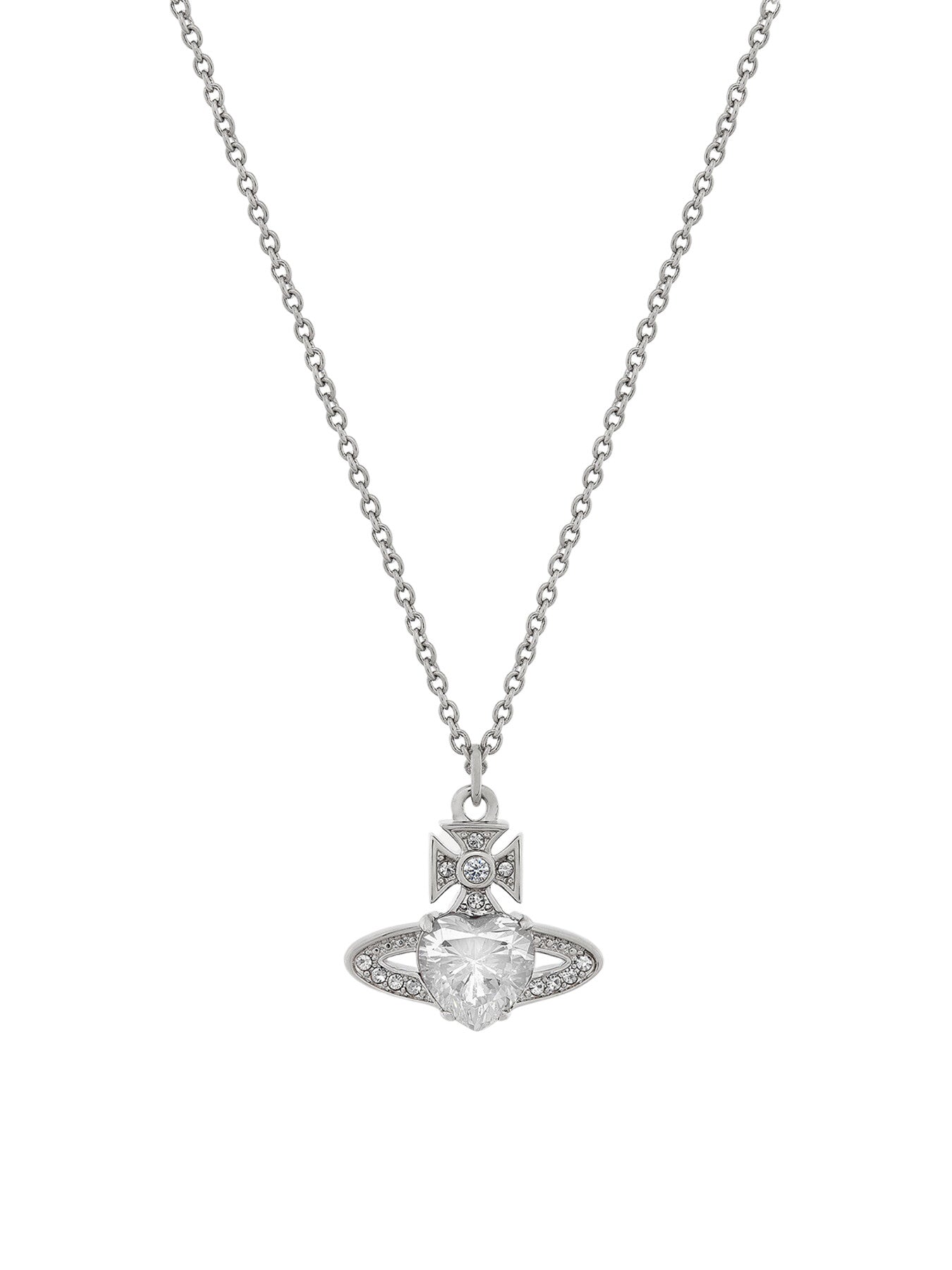Ariella Pendant Necklace Silver