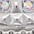 Rhodium/Crystal Crystal