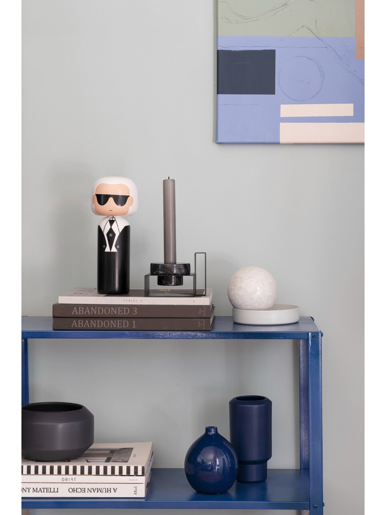 Karl Lagerfeld Kokeshi Doll 14.5 cm