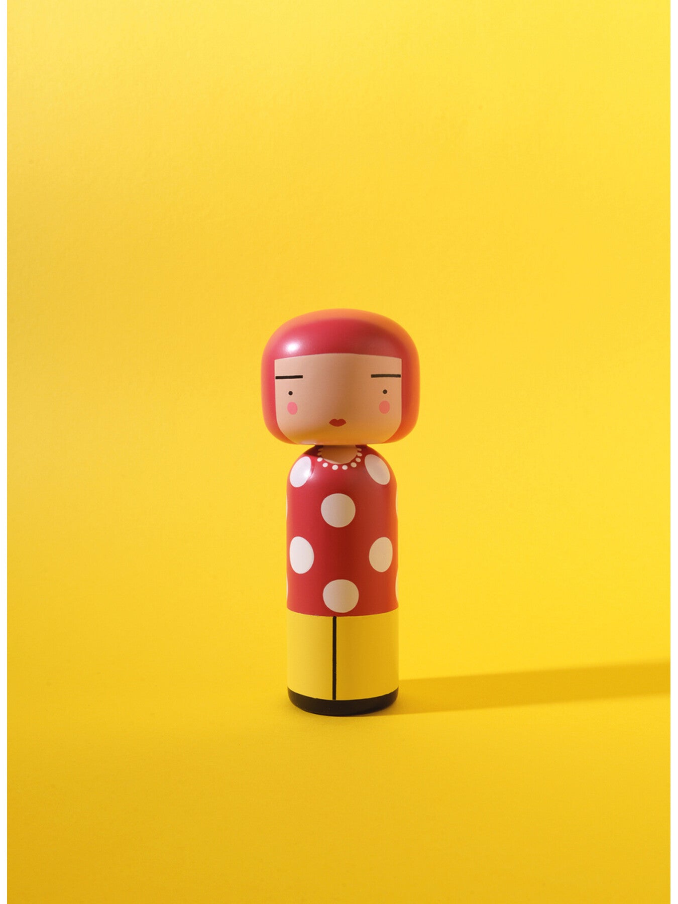 Yayoi Kusama Kokeshi Doll 14.5 cm