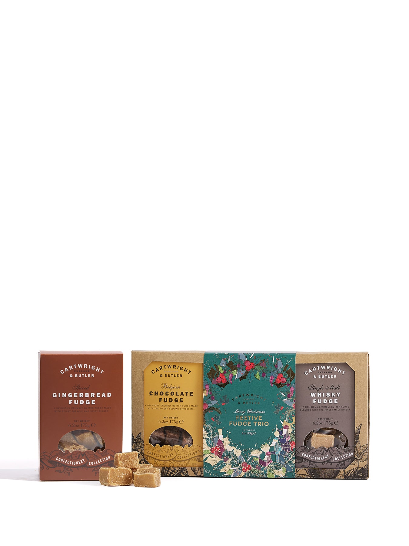 Christmas Wishes Festive Fudge Trio 525g