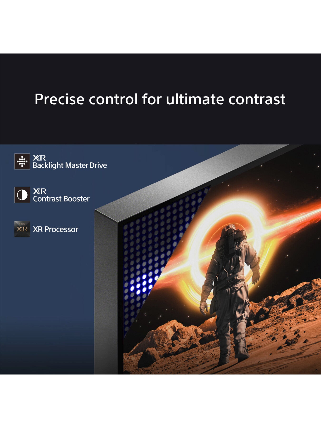 Bravia 9 K75XR90PU QLED 75Inch 4k HDR Google Smart TV Acoustic Surface Audio Chromecast and Apple Airplay 2024