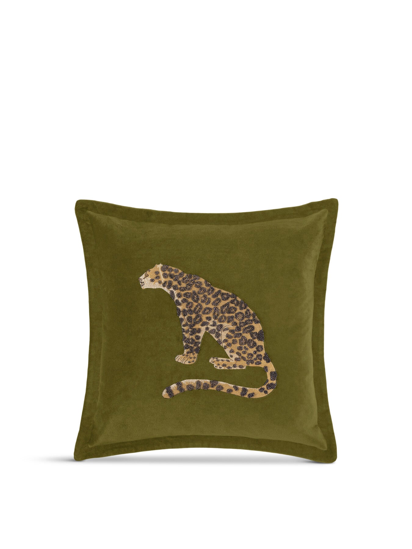 Waghoba Embroidered Feather Cushion