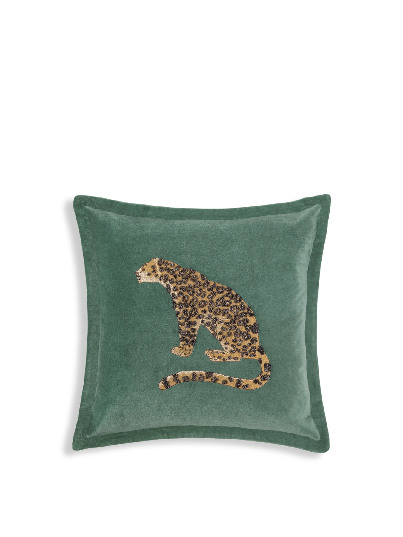 Waghoba Embroidered Feather Cushion