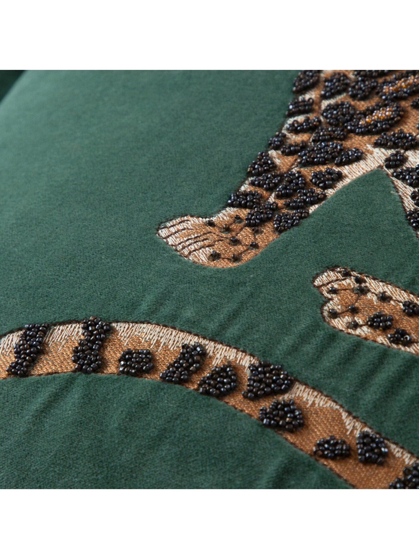 Waghoba Embroidered Feather Cushion