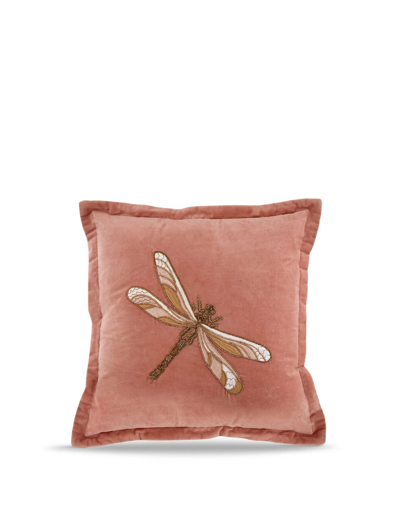 Aria Embroidered Feather Cushion