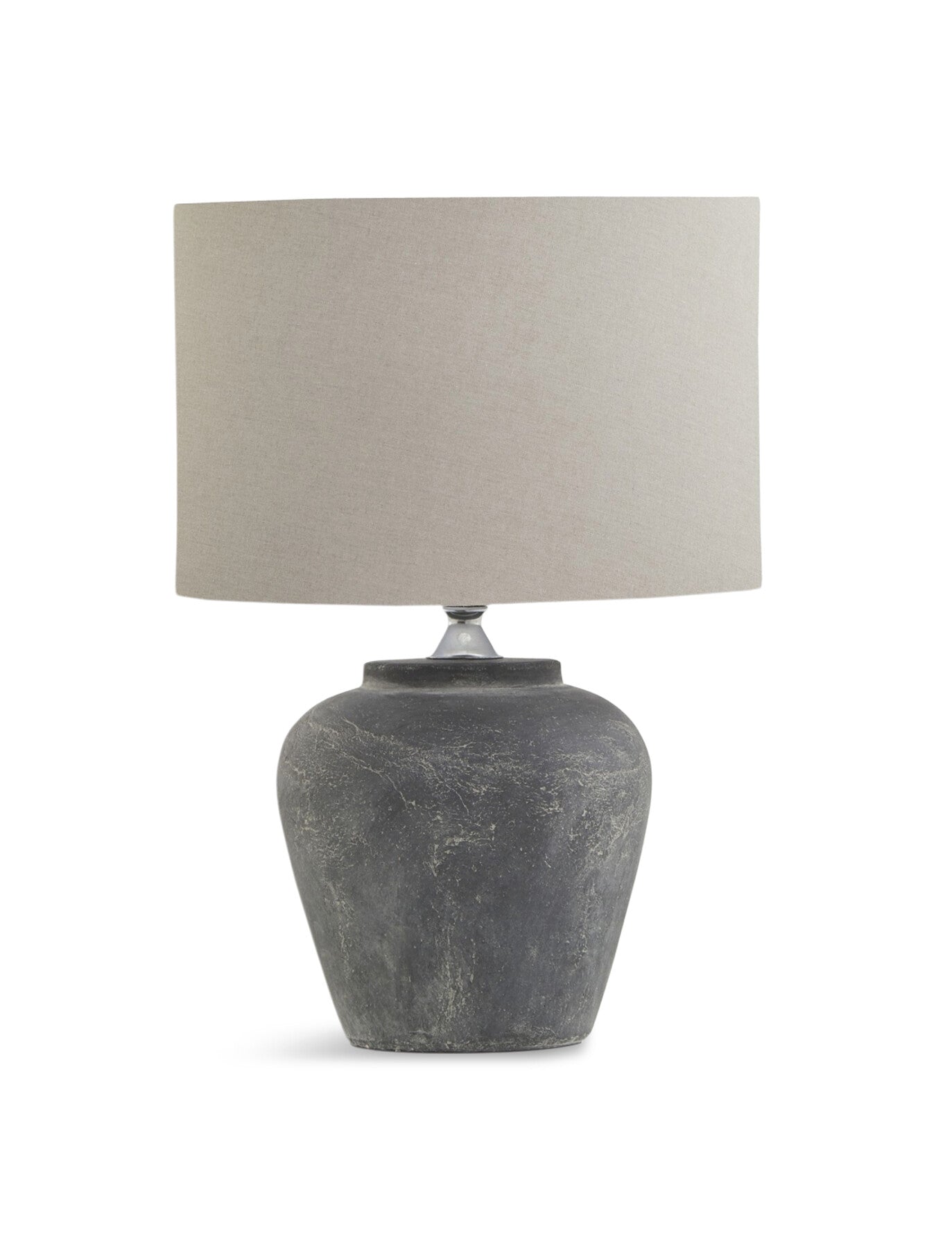 Amalfi Lamp with Linen Shade
