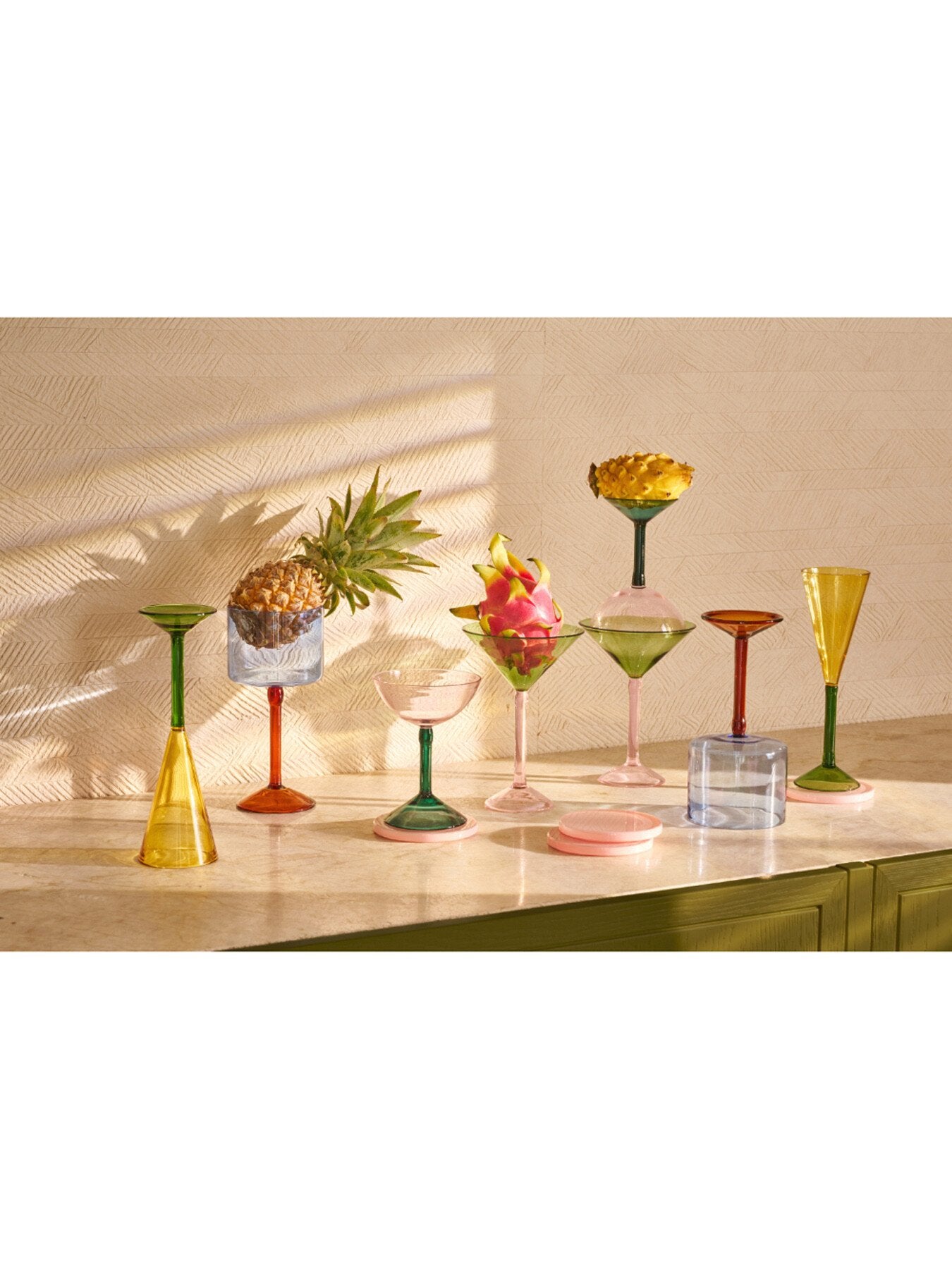 Coupe Cocktail Glass Set of 2