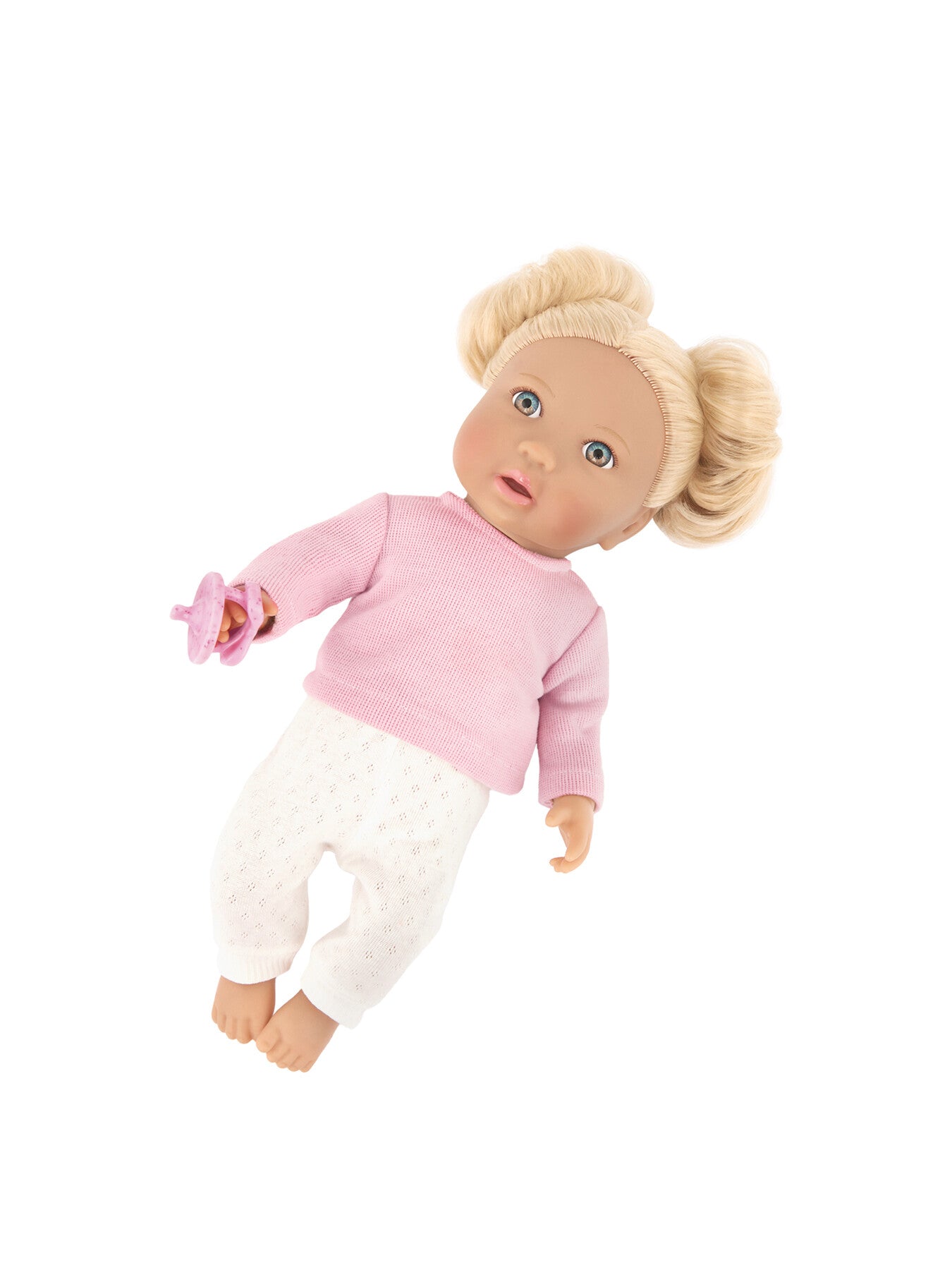 Doll w Hair Light Pink Top