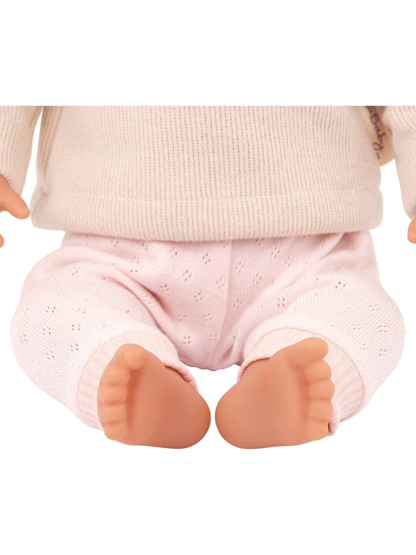 Doll with Hair Ivory Top