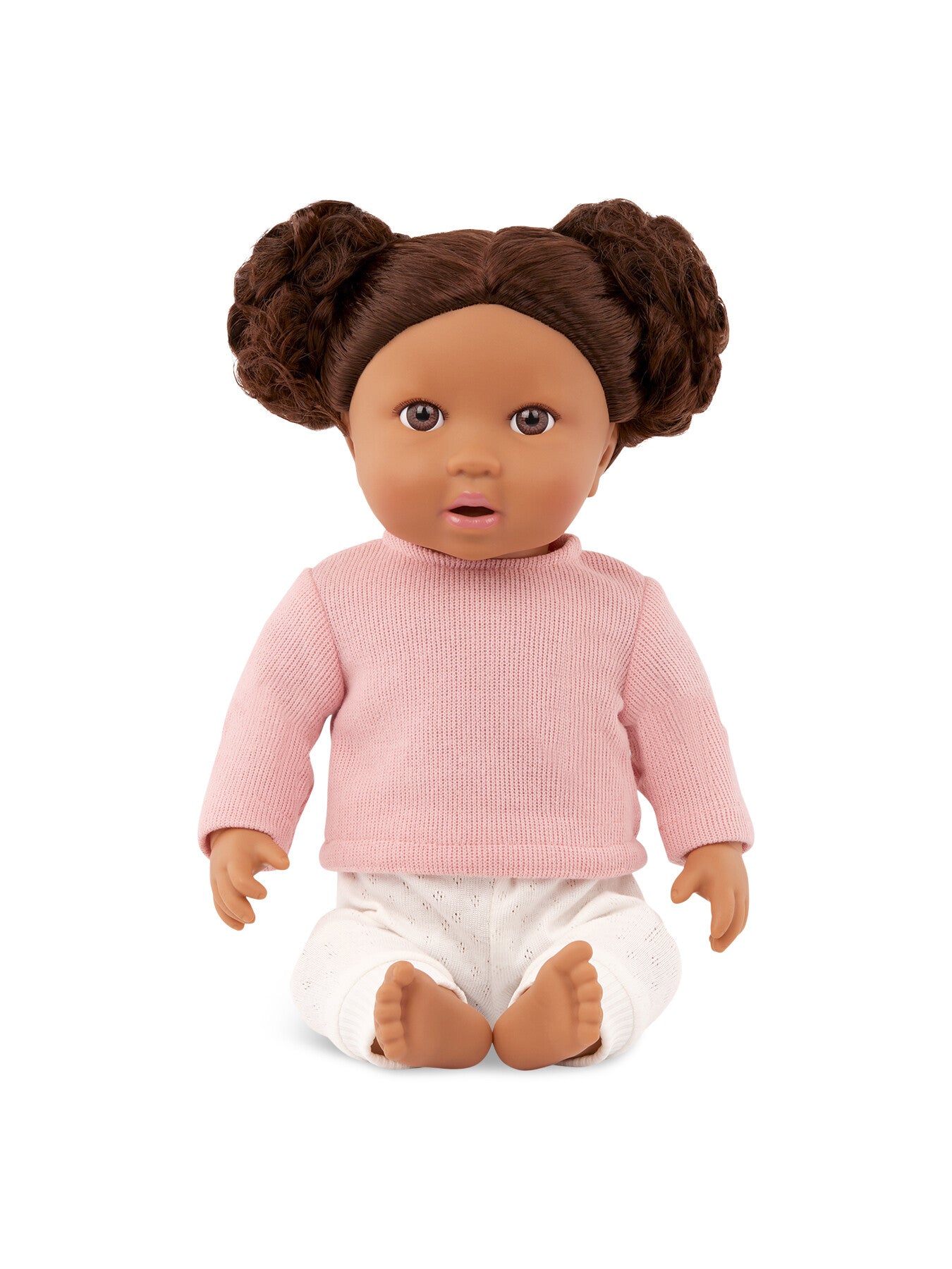 Doll with Hair Pink Top