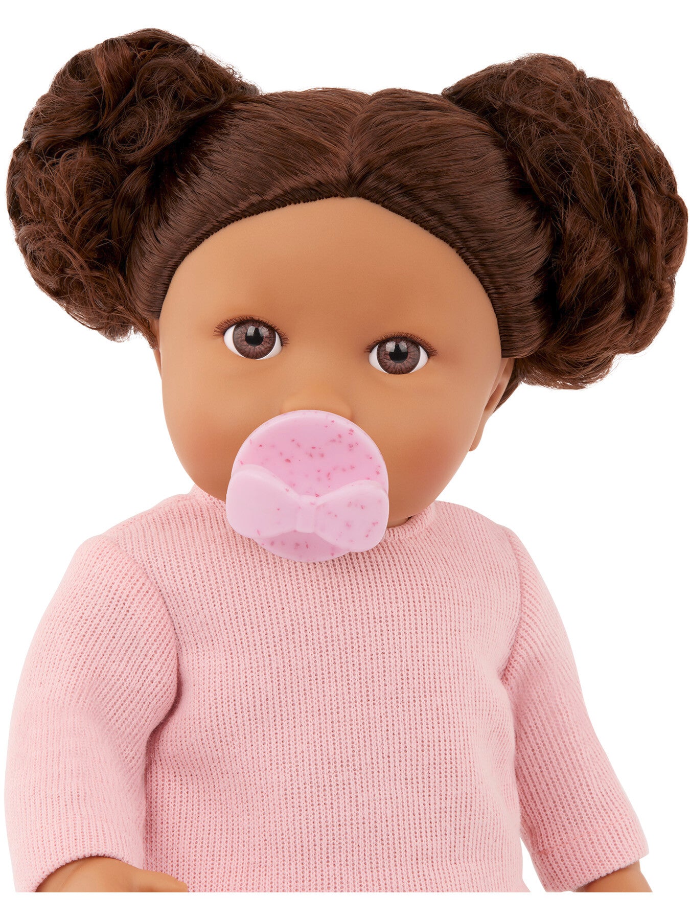 Doll with Hair Pink Top