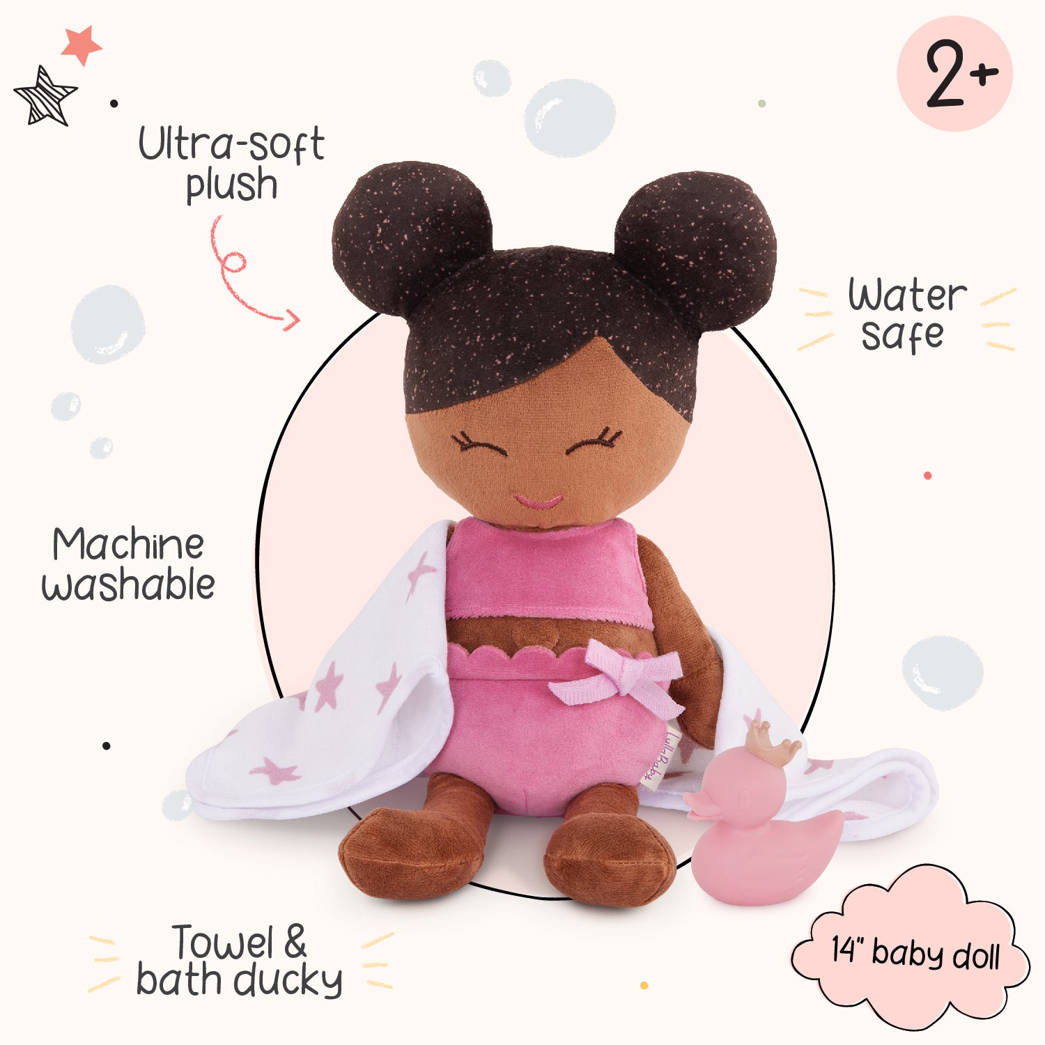 Plush Bath Doll