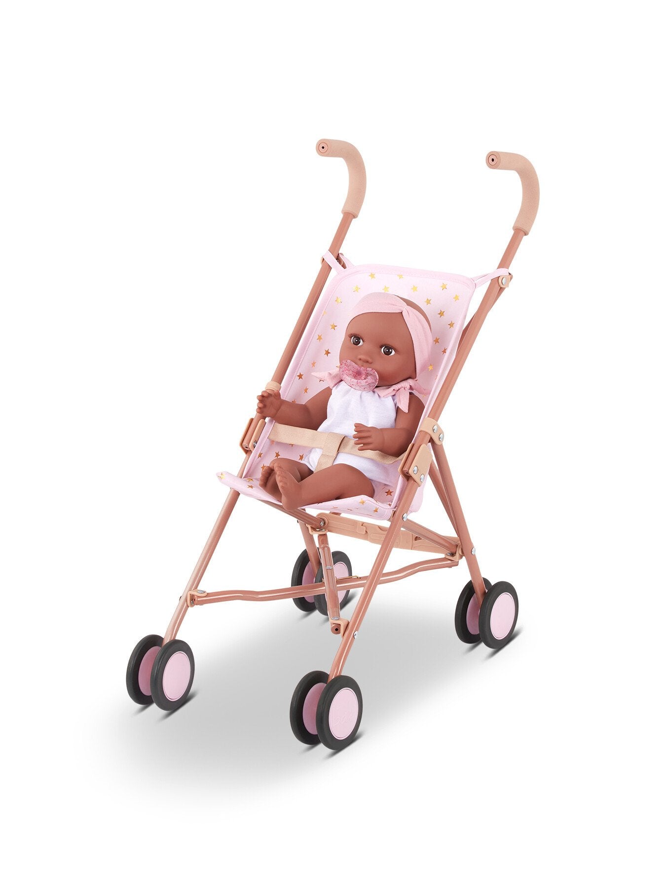 Star Printed Folding Stroller