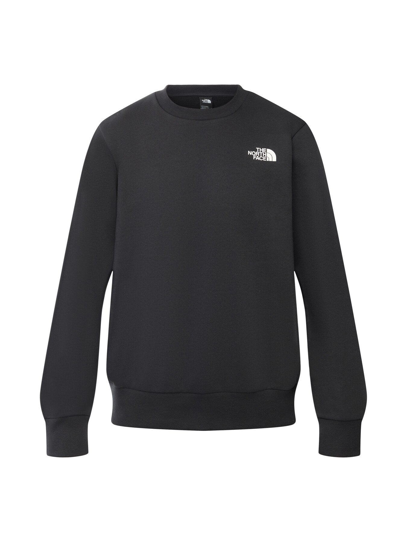 Simple Dome Crew Neck Sweatshirt Black