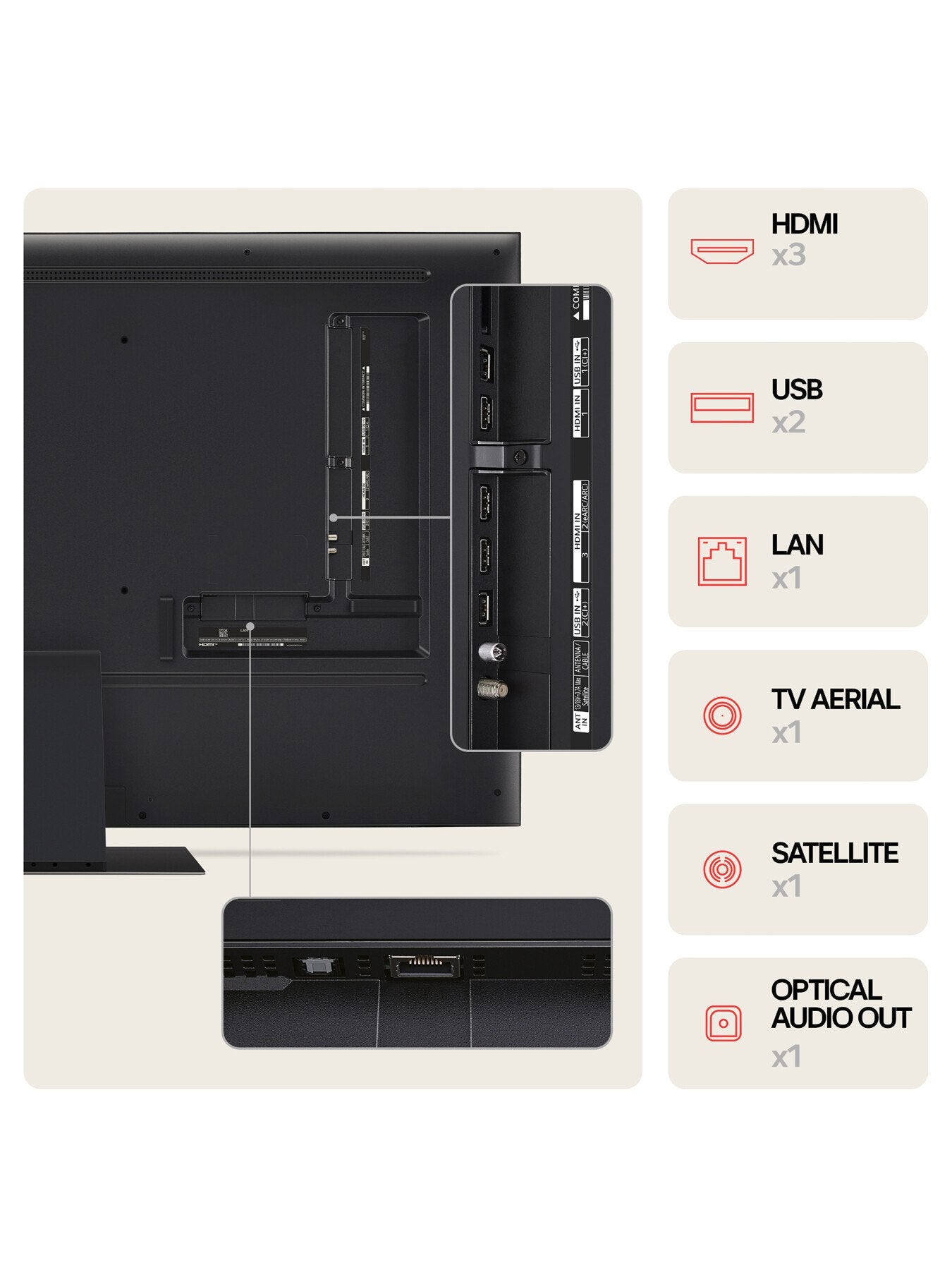 UT91 55 Inch LED 4K Smart TV 2024