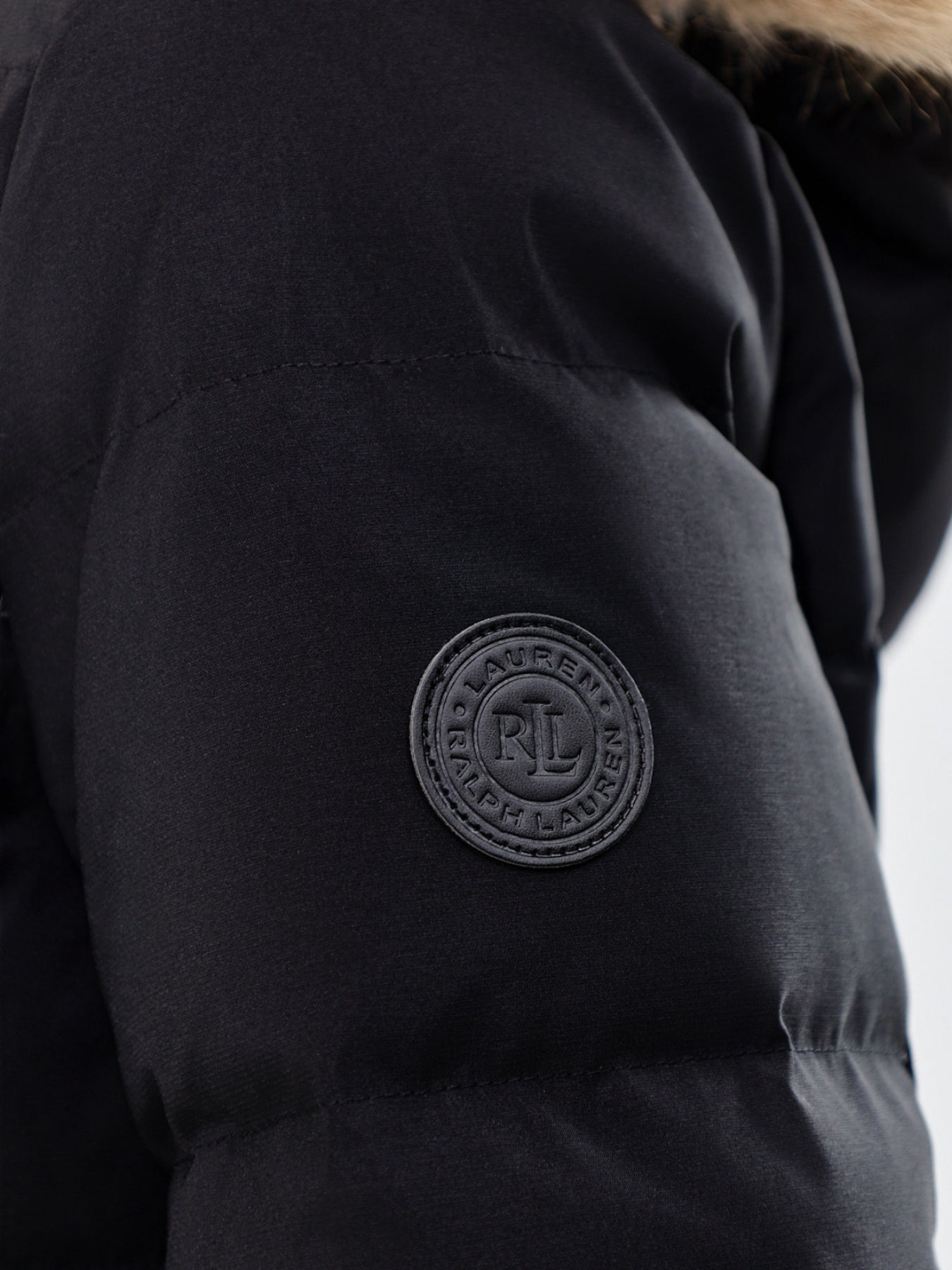Insulated Puffer Coat Black