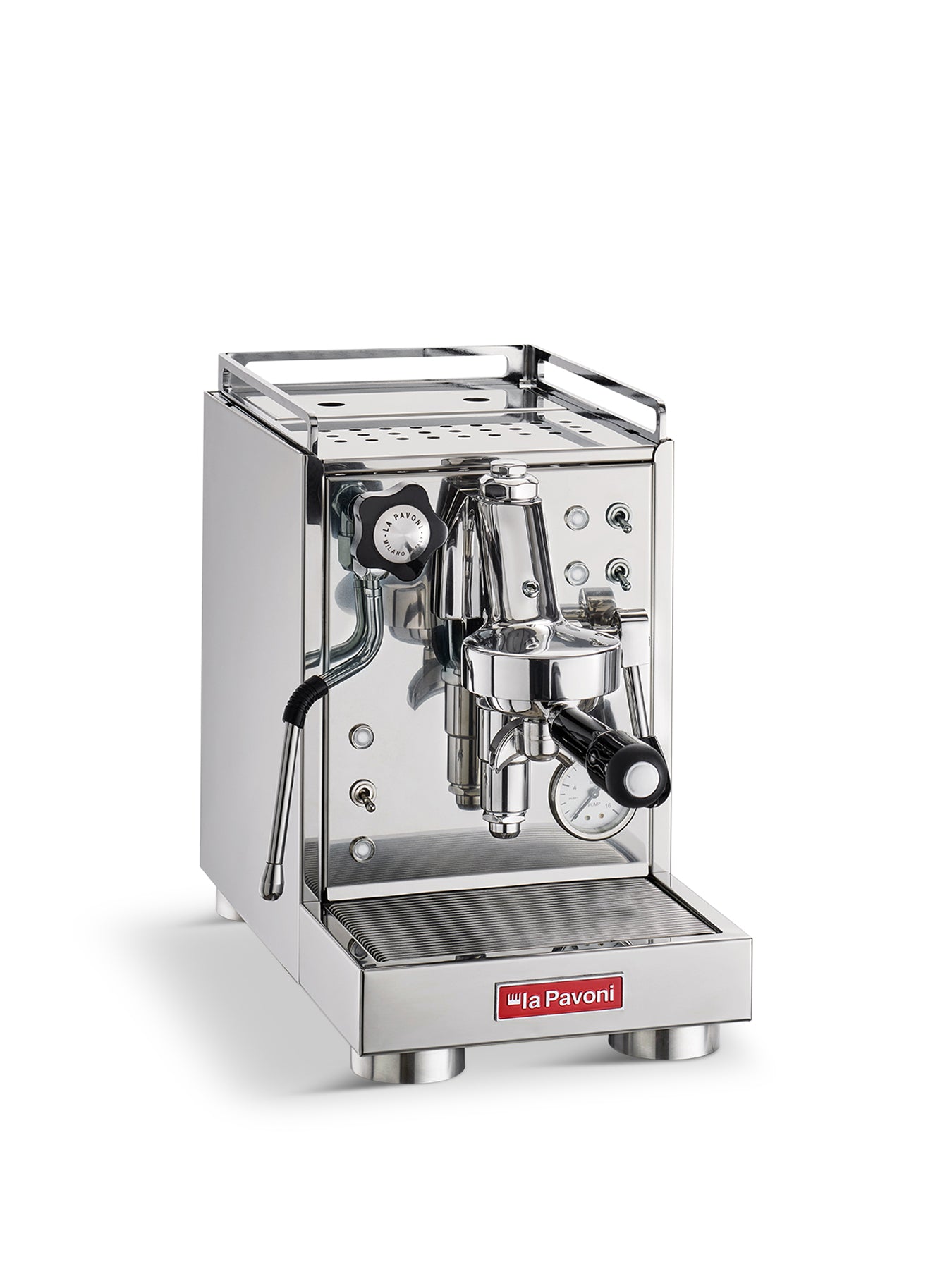Lpsmcs01Uk La Pavoni Semi Professional Coffee Machine Cellini Mini Stainless Steel