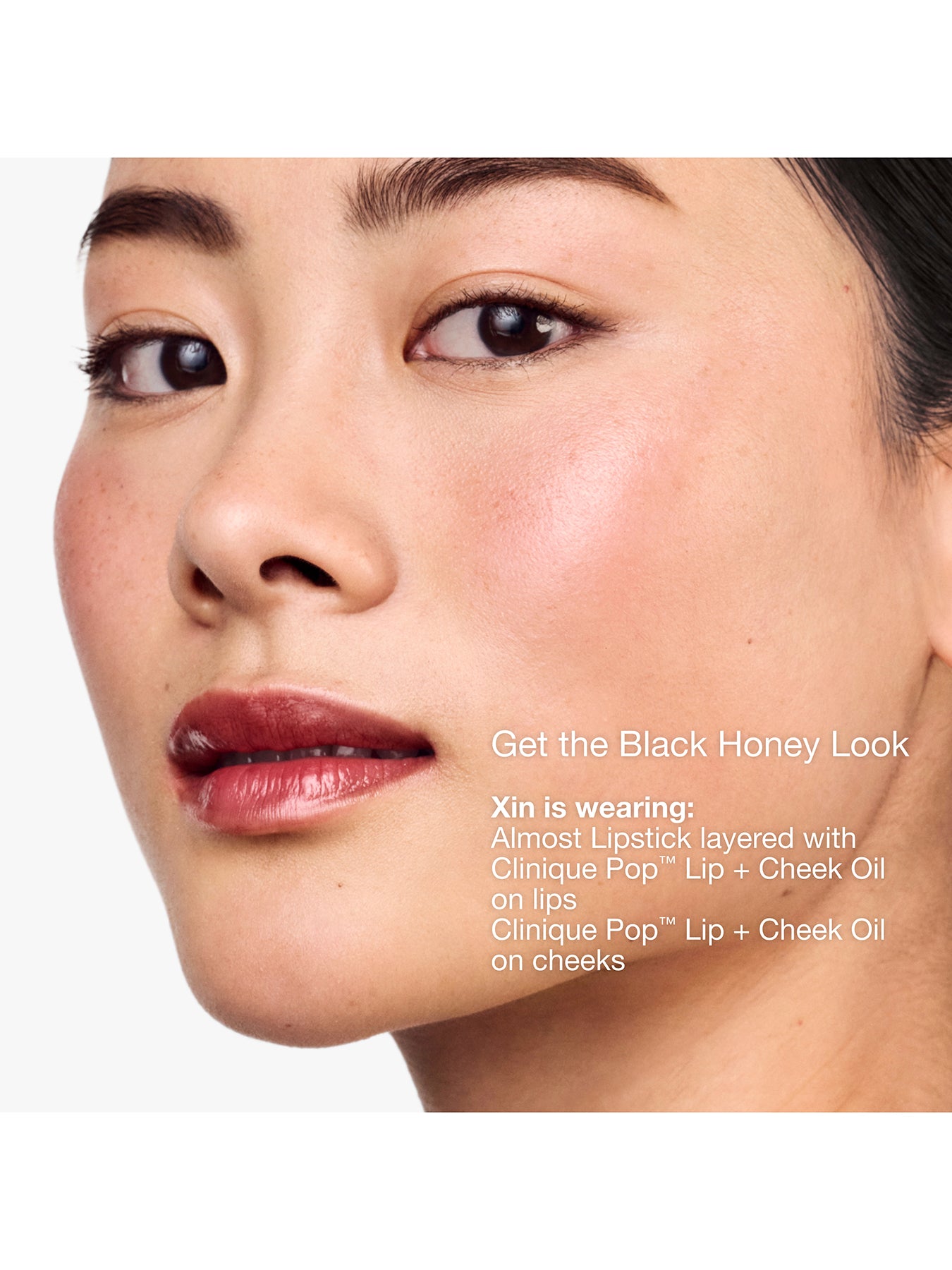 Clinique Pop Lip Cheek Oil in Black Honey
