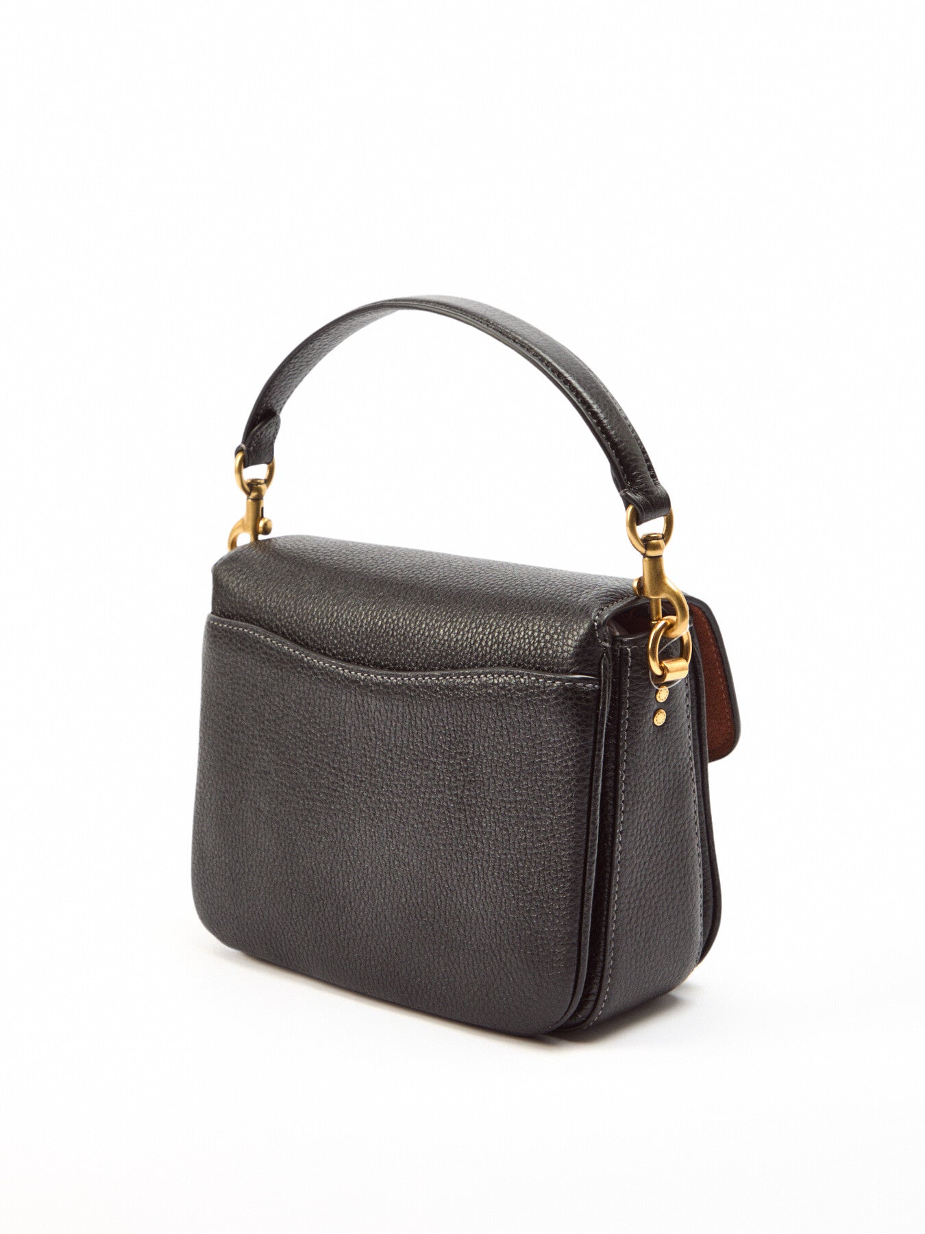 Cassie Leather Crossbody 19 Black