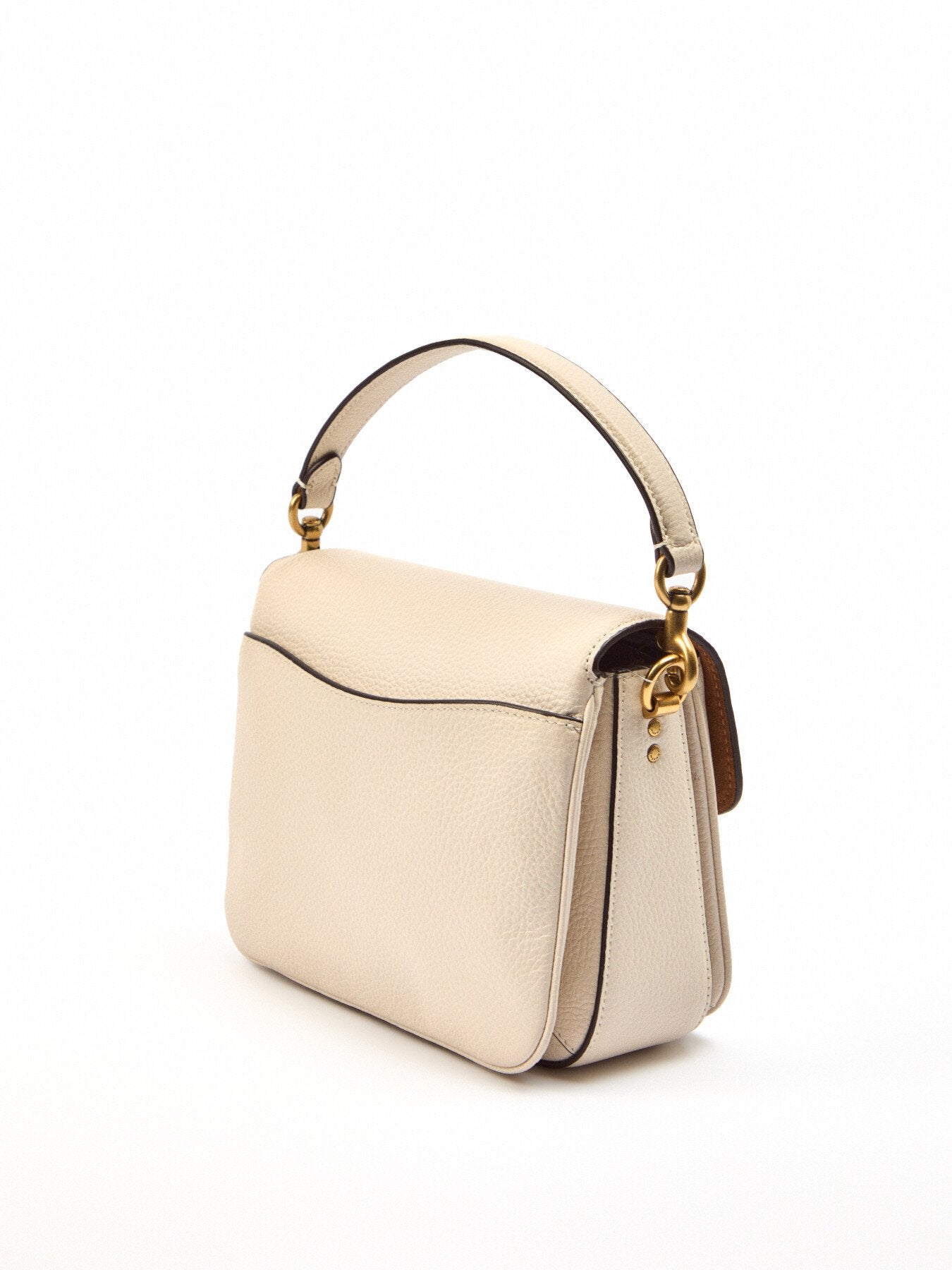 Cassie 19 Leather Crossbody Bag Chalk