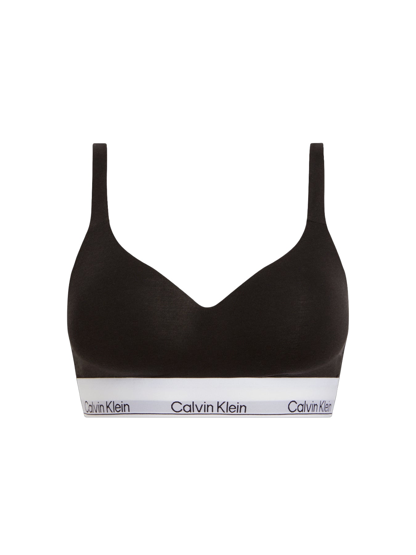 Modern Cotton Lift Bralette Black