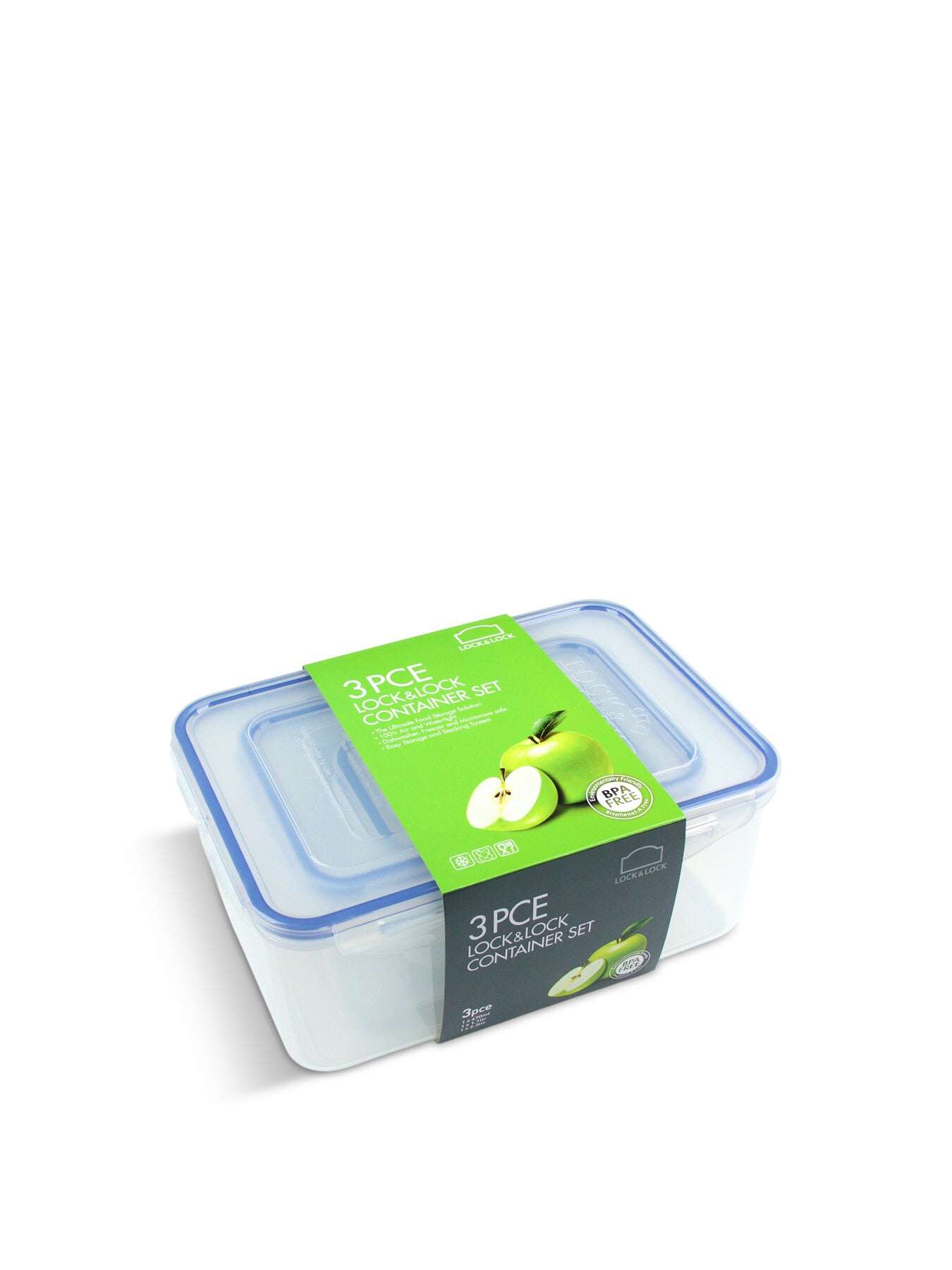 3 Piece Storage Container Set