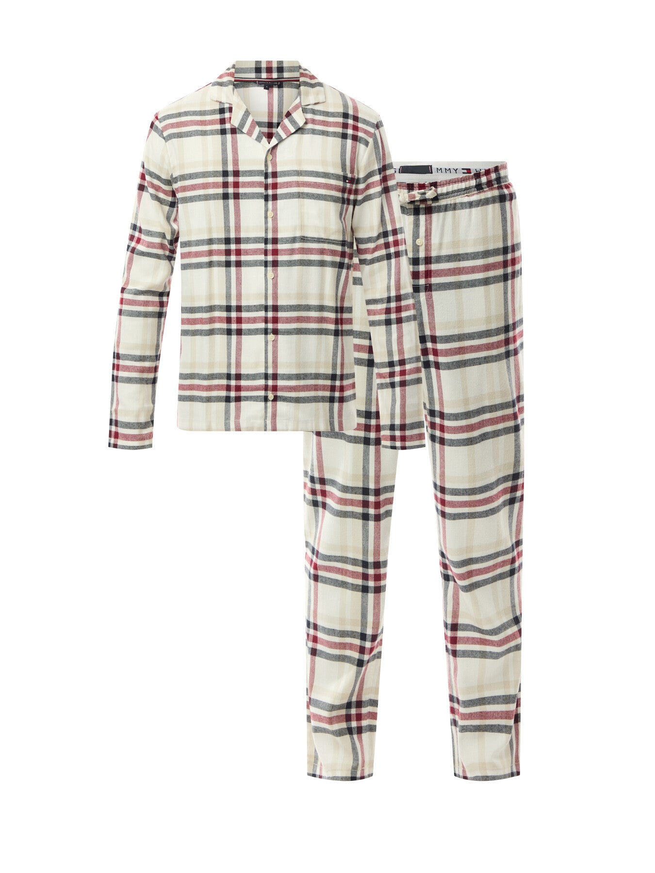 Plaid Pajama Set