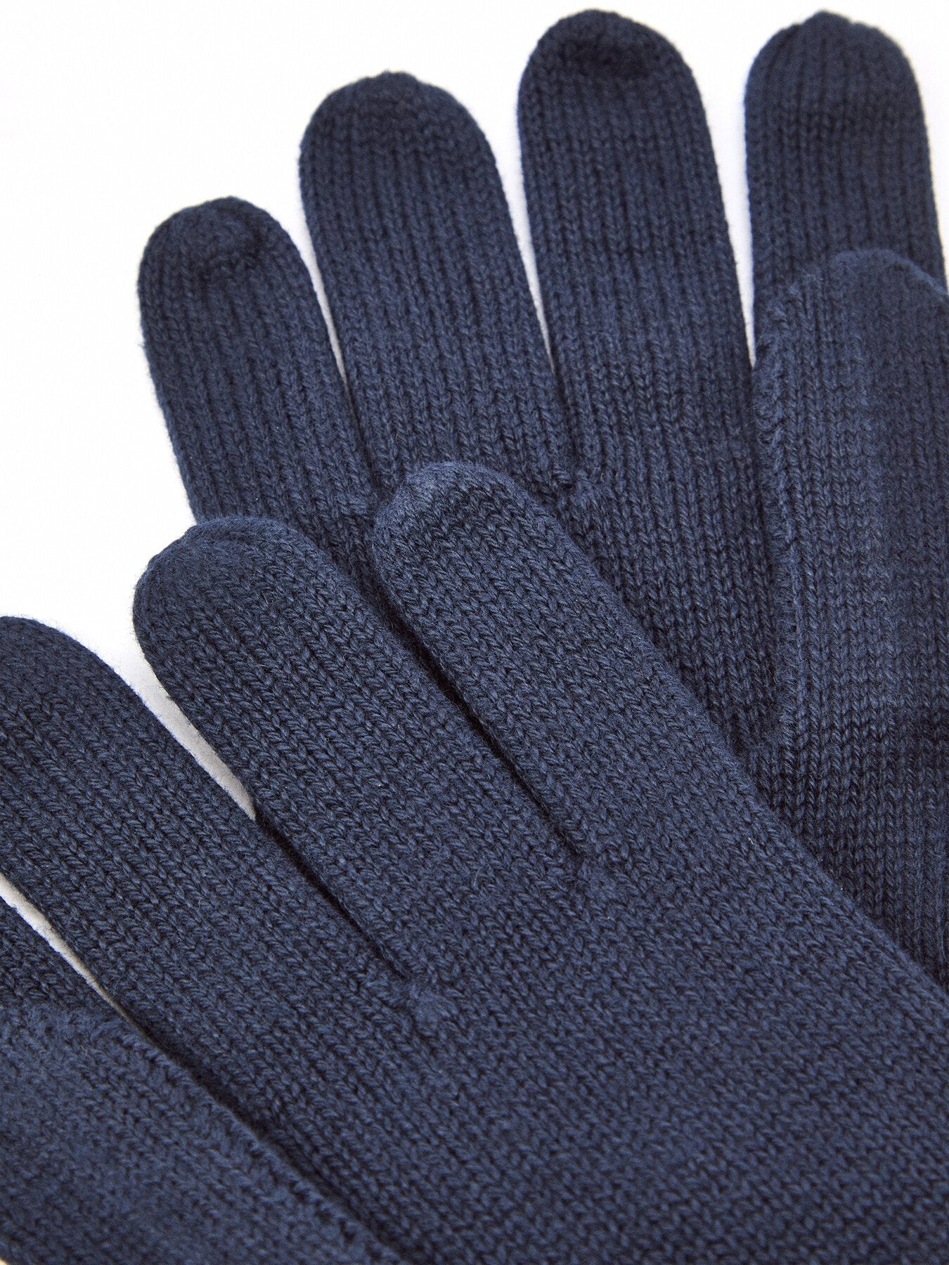 Essentials Logo Cashmere Gloves