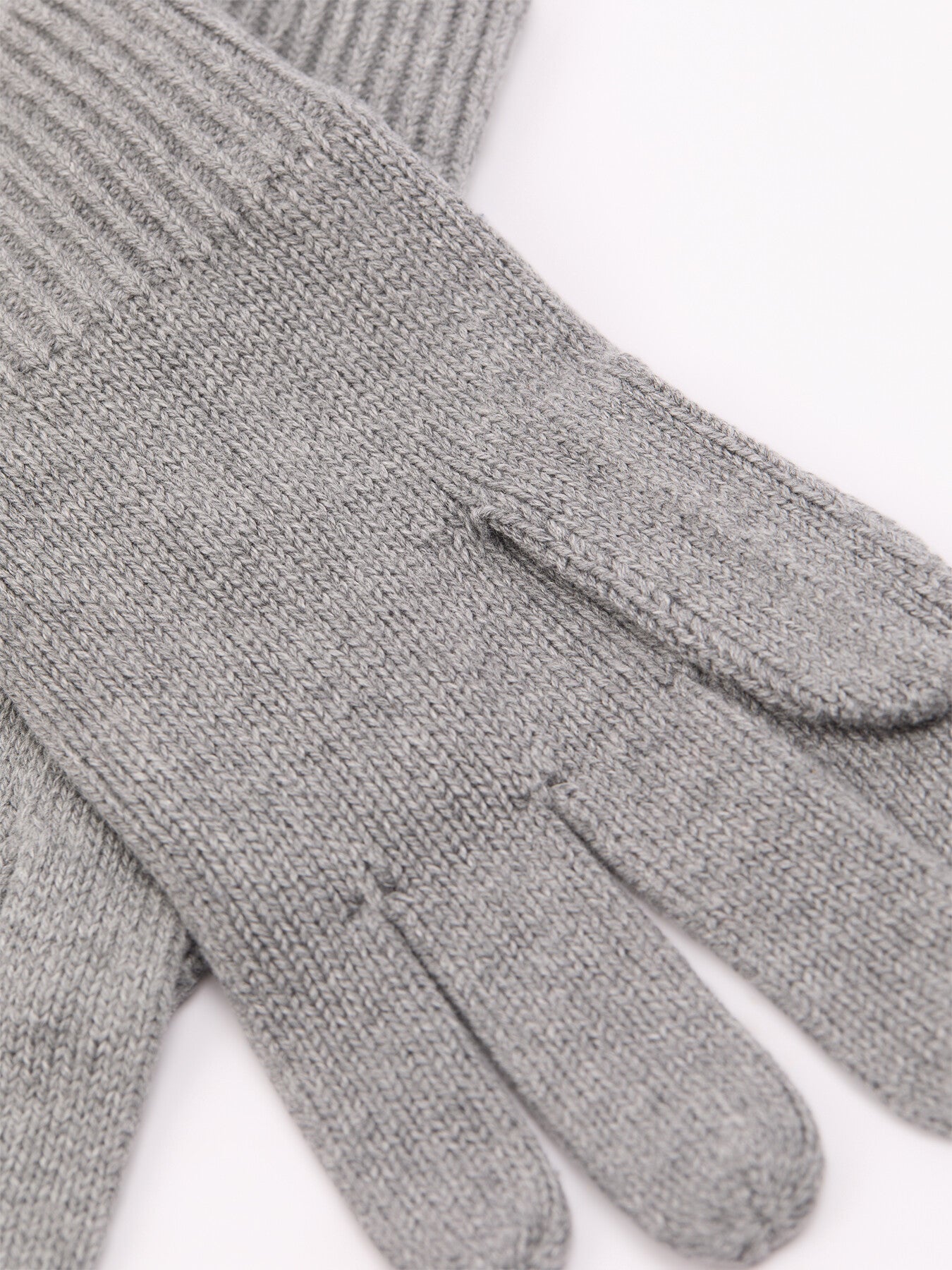 Essentials Logo Cashmere Gloves