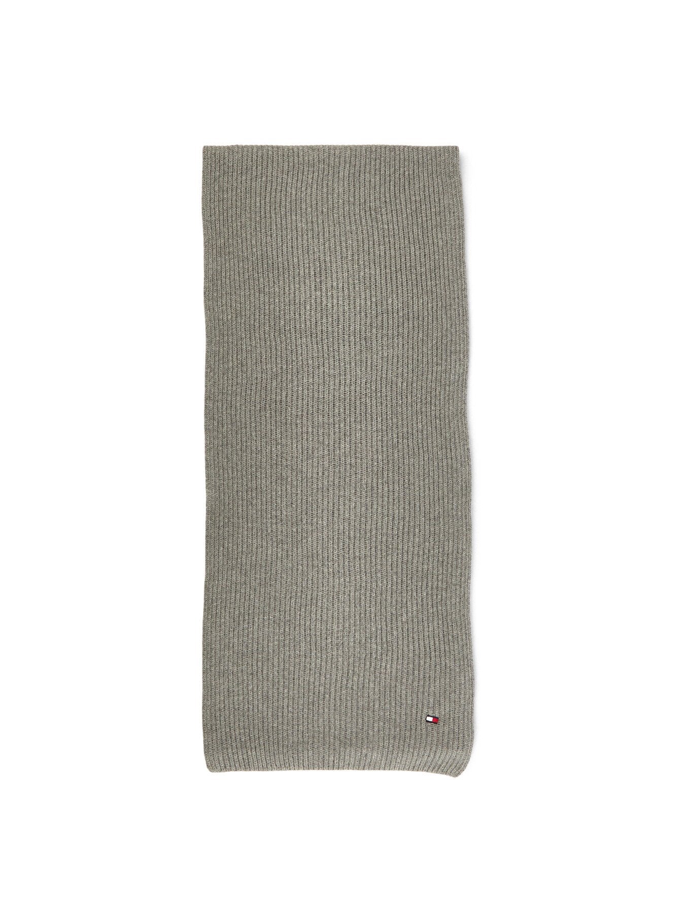 Logo Embroidery Cashmere Blend Scarf