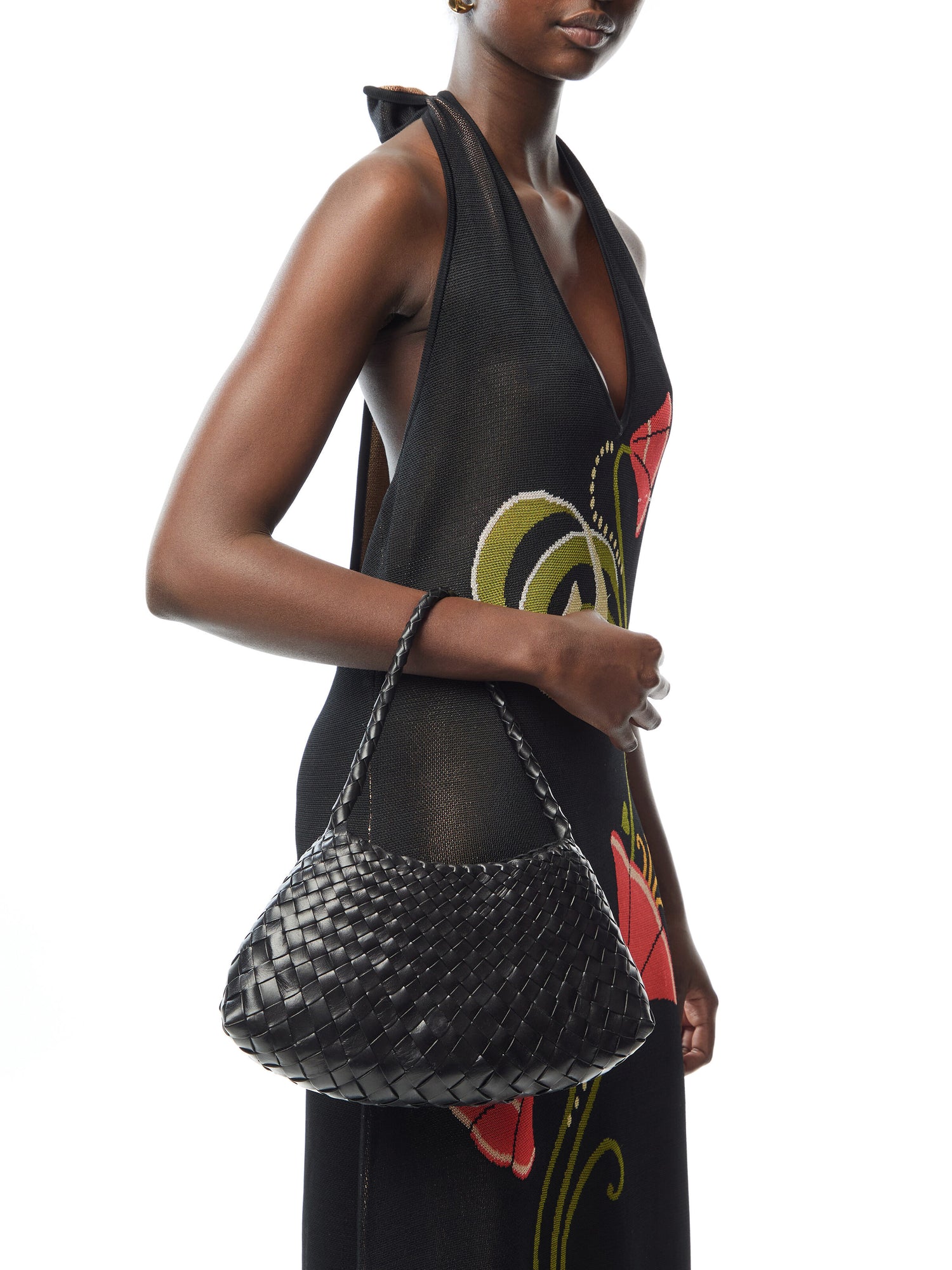 Rosanna Woven Shoulder Bag