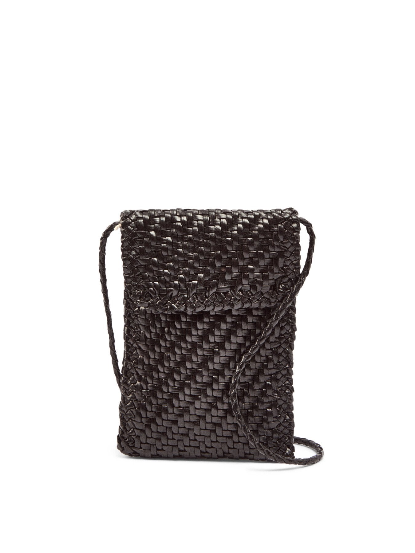 Woven Phone Crossbody Bag