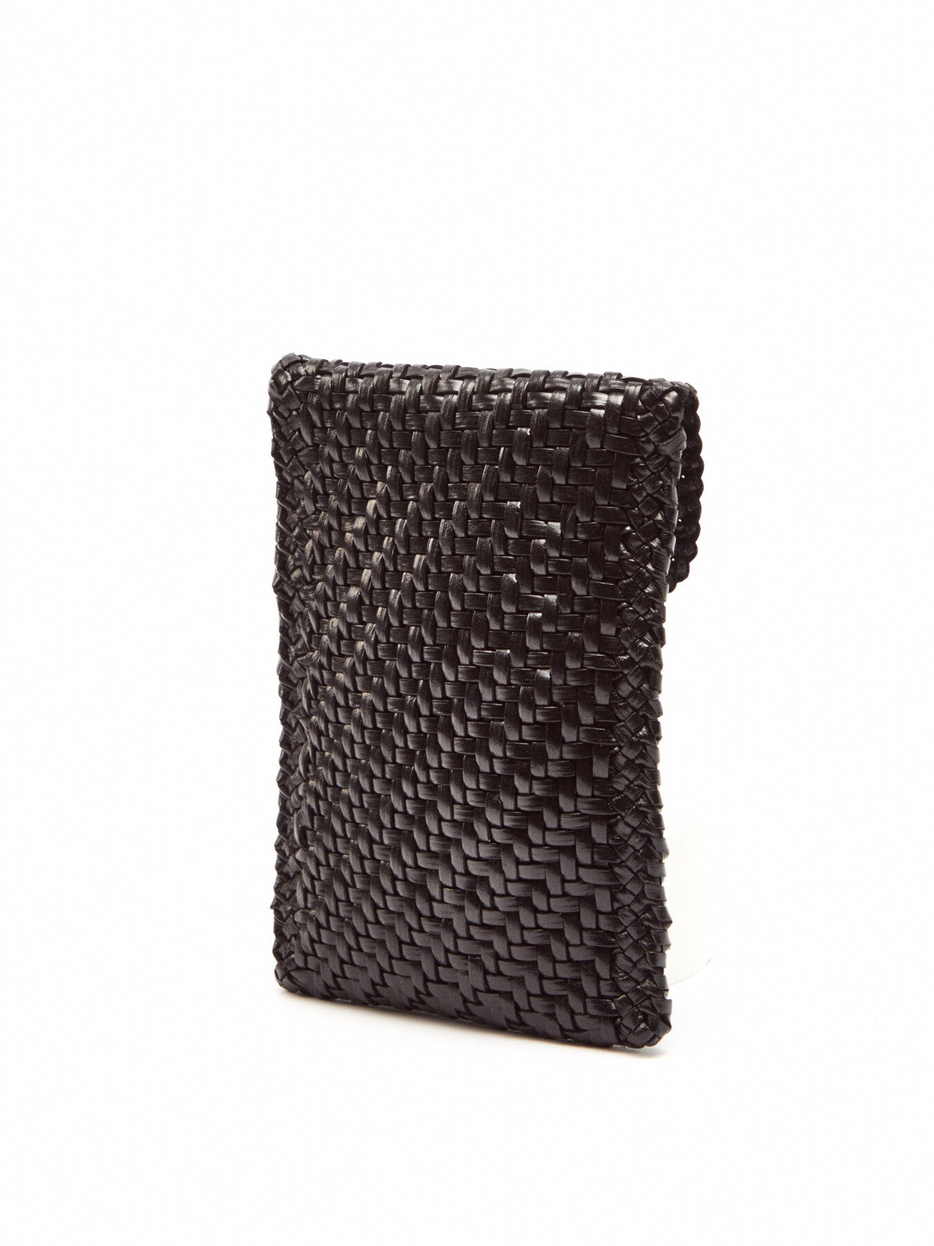 Woven Phone Crossbody Bag