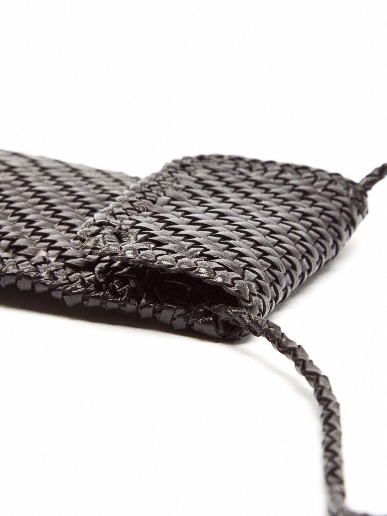 Woven Phone Crossbody Bag