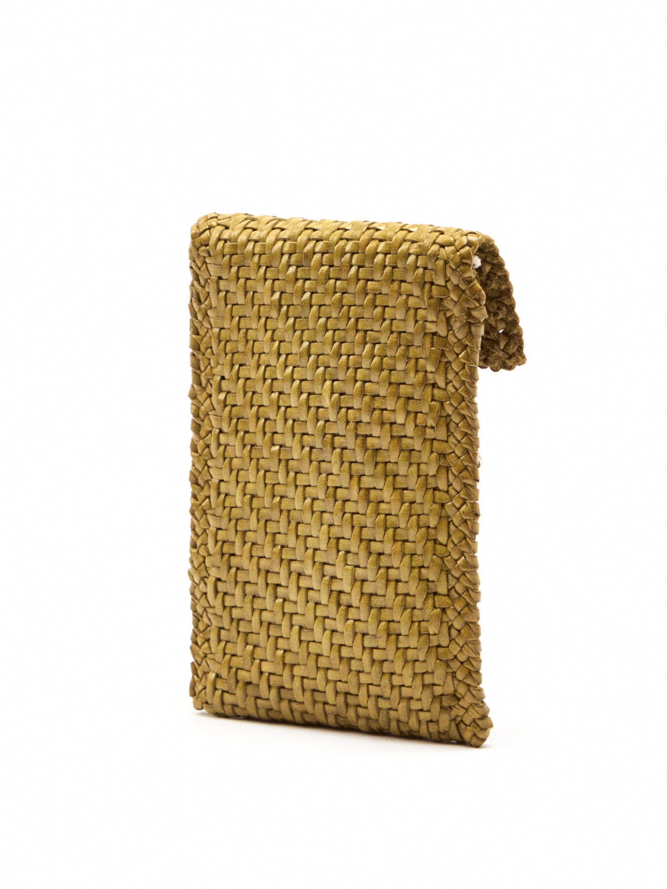 Woven Phone Crossbody Bag