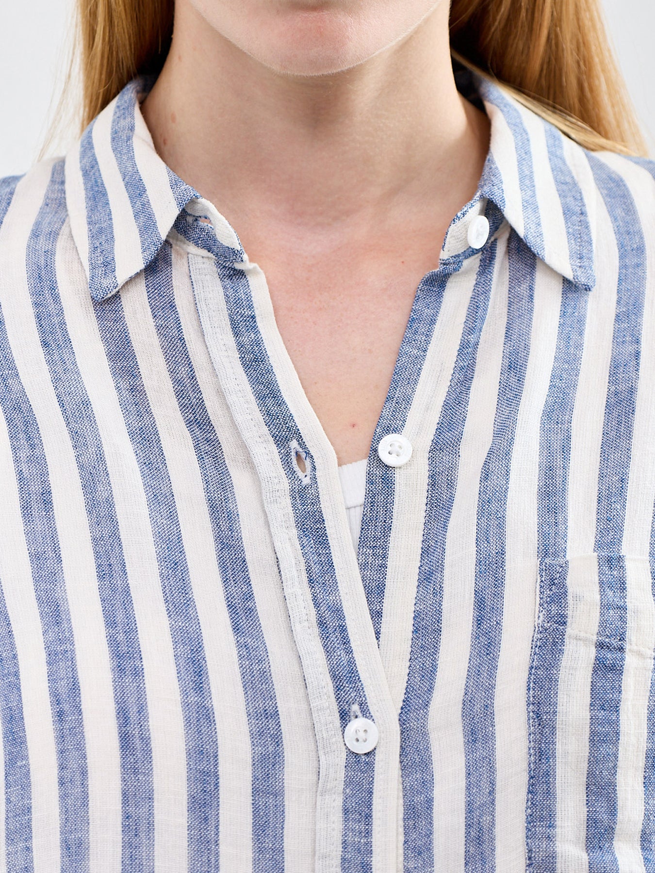 Charli Stripe Shirt Echo Stripe Multi