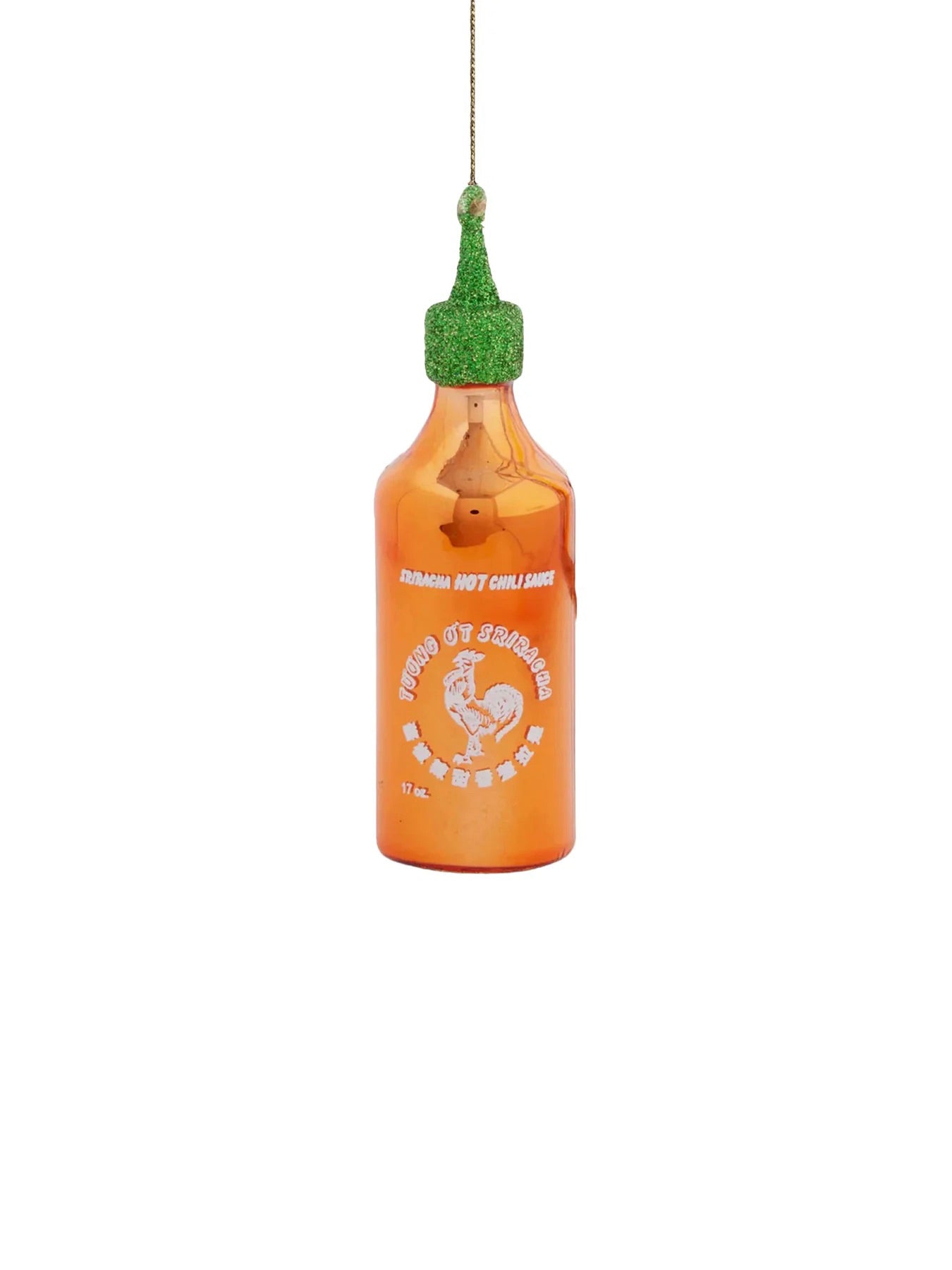 Siracha Chilli Sauce Christmas Tree Hanging Decoration