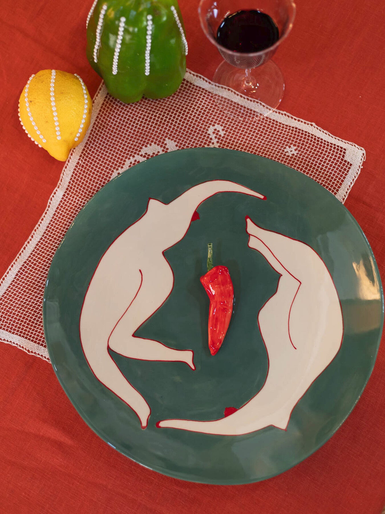 Swimmers Khaki Fruit Platter