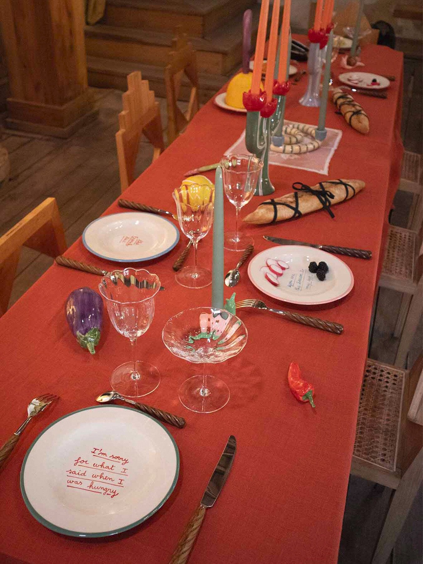 I Am Sorry For What I Said When I Was Hungry Dessert Plate