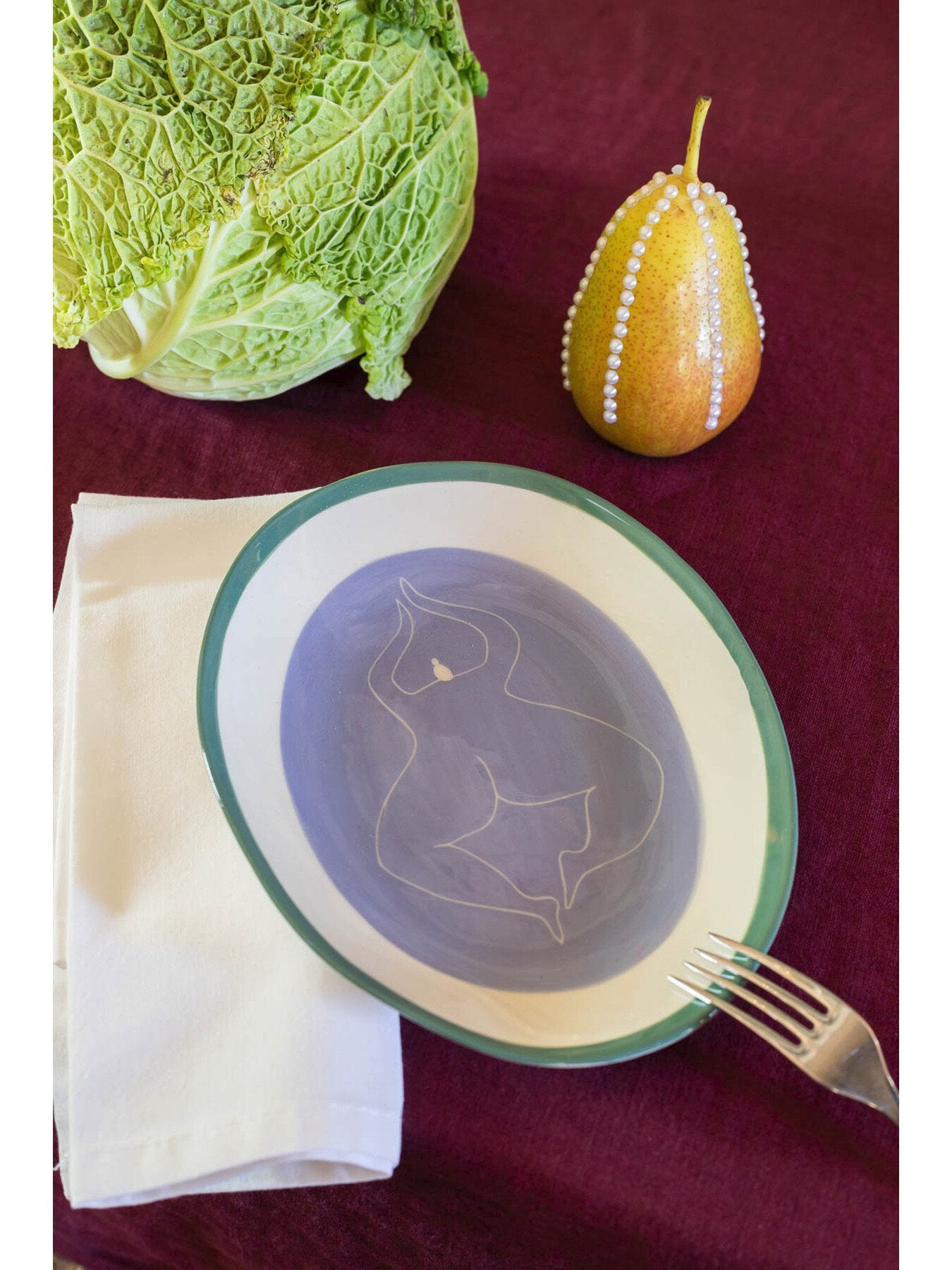 Just Chilling Oval Plate