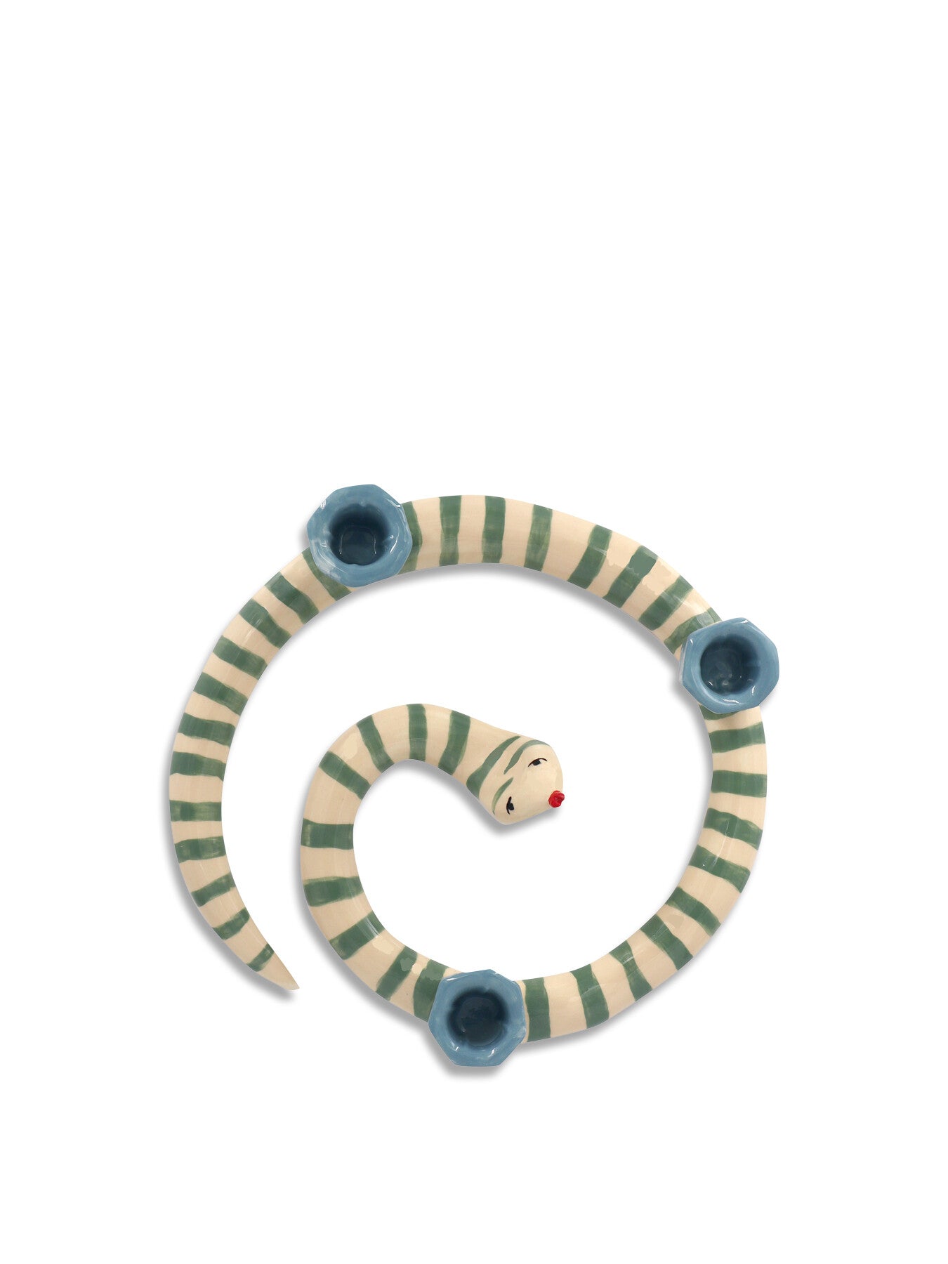 Sneaky Stripe Candleholder