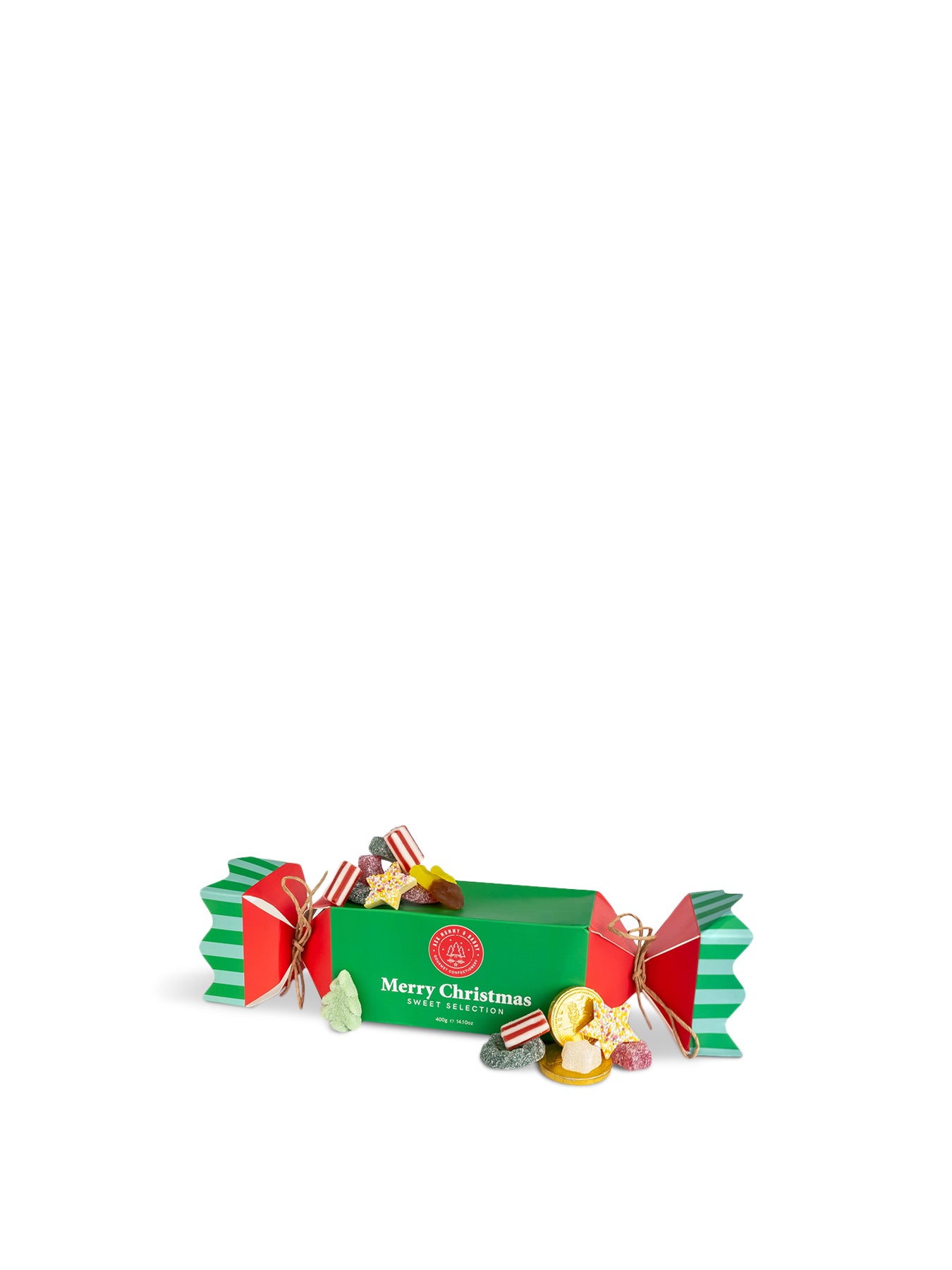 Giant Christmas Cracker Sweets 400g