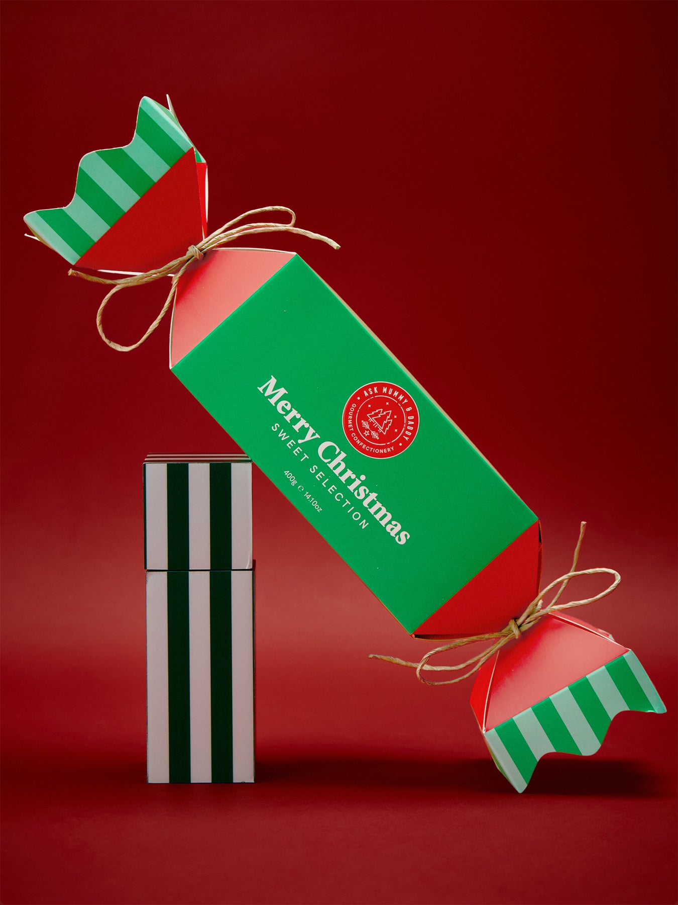 Giant Christmas Cracker Sweets 400g