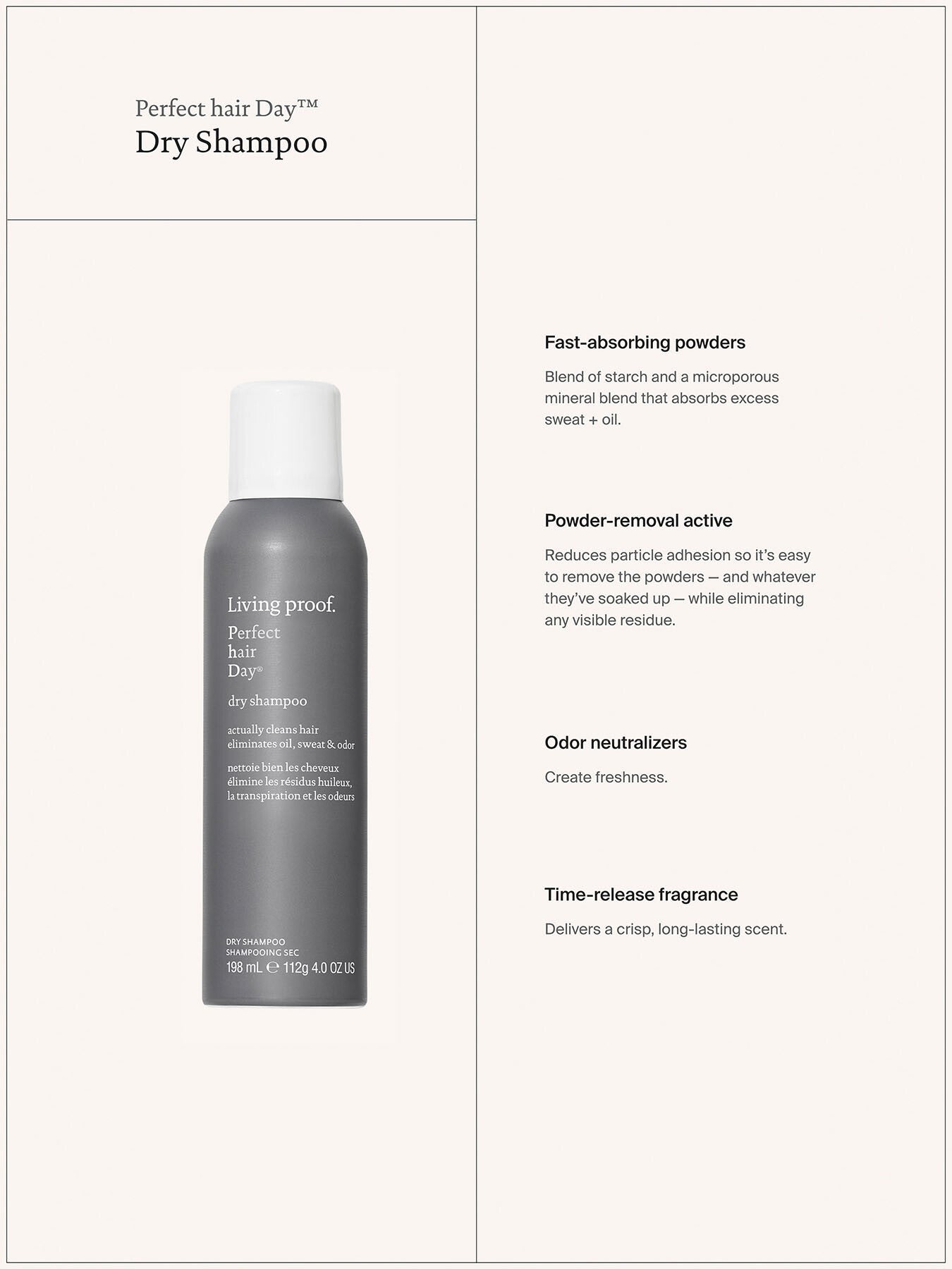 PhD Dry Shampoo 92ml