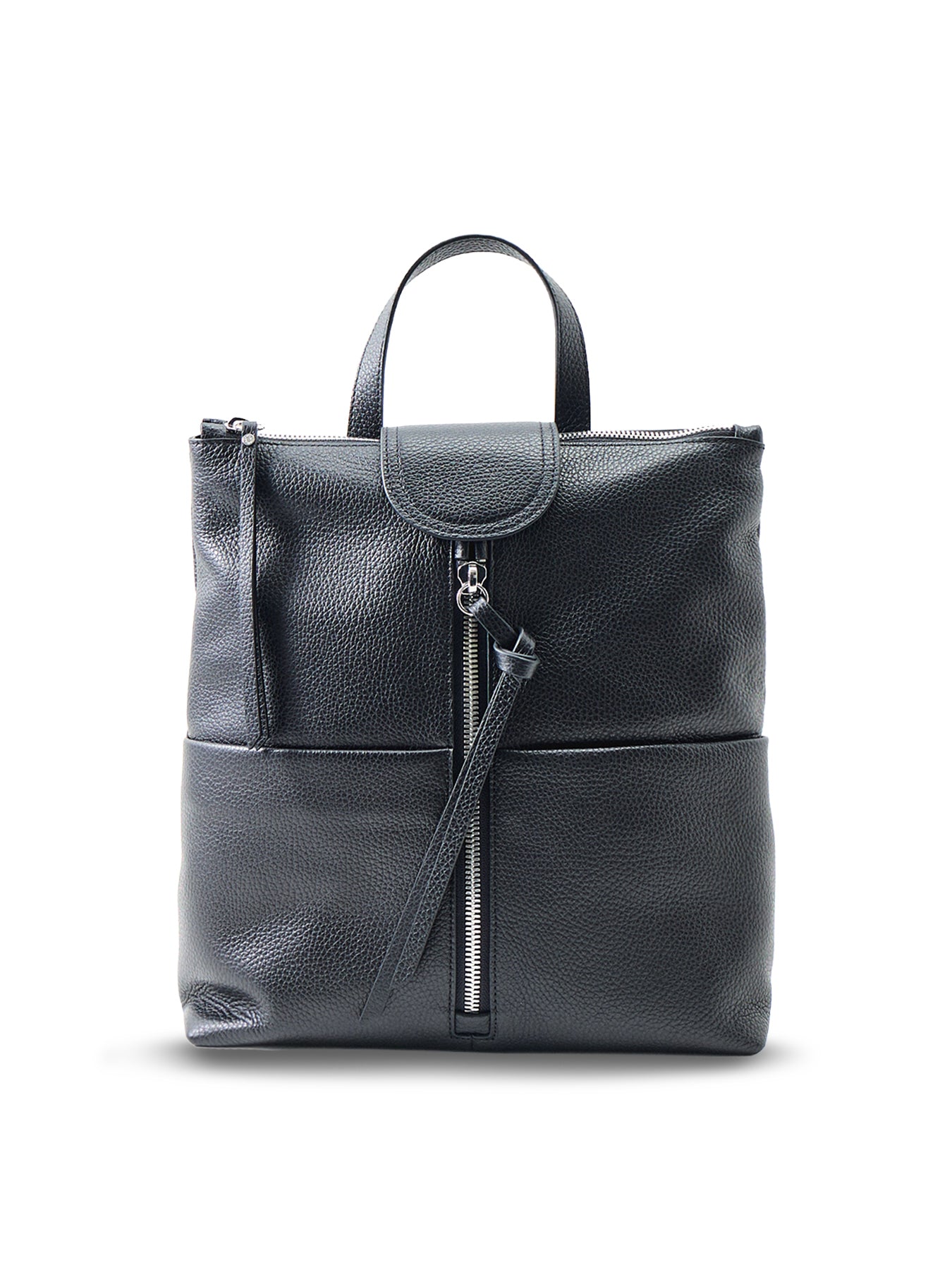 Giada Leather Backpack Black